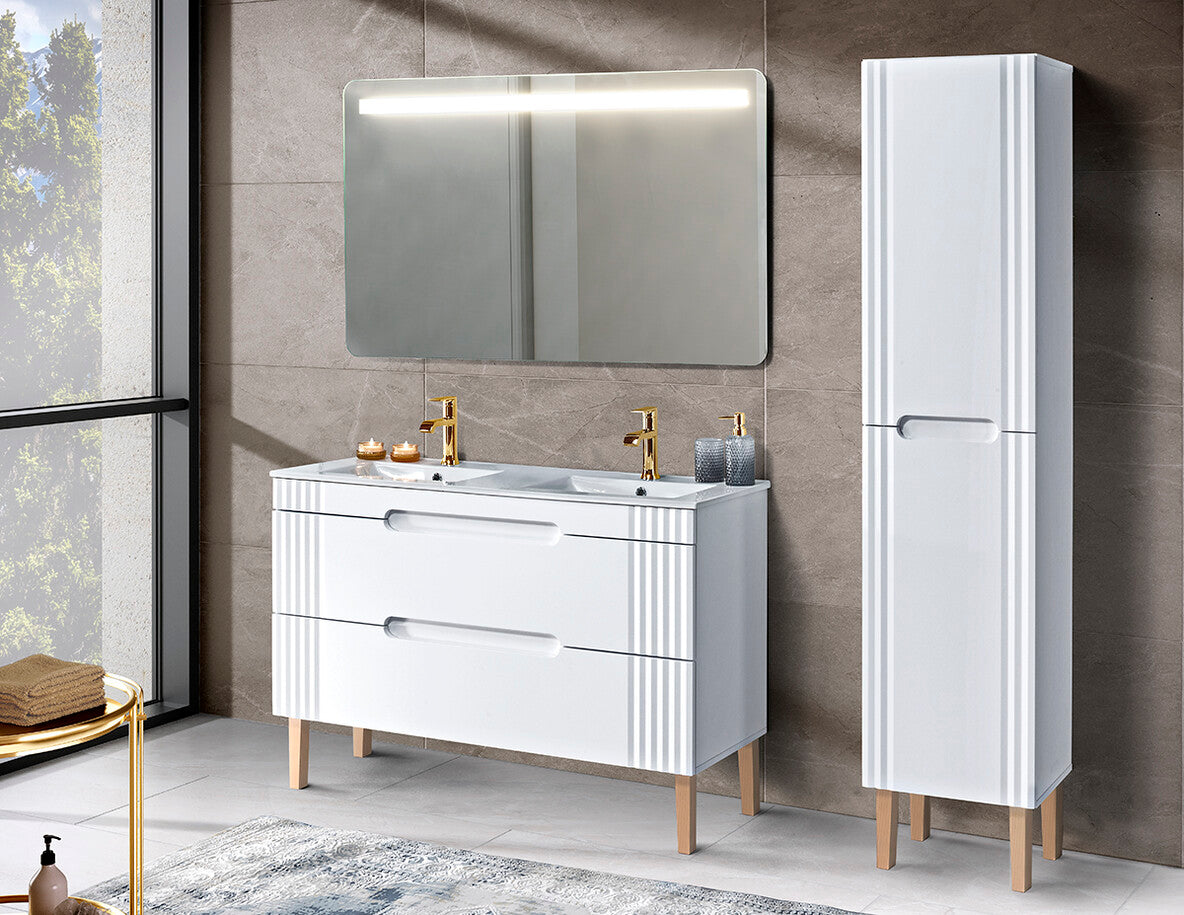 Bianca 120 – Frameless LED Bathroom Mirror, 120 × 70 cm