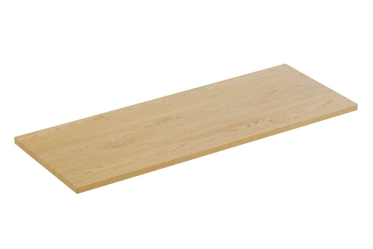 Aster White Bathroom Vanity Unit Set – 120 cm, White Matt & Cremona Oak – Configure Your Bathrom