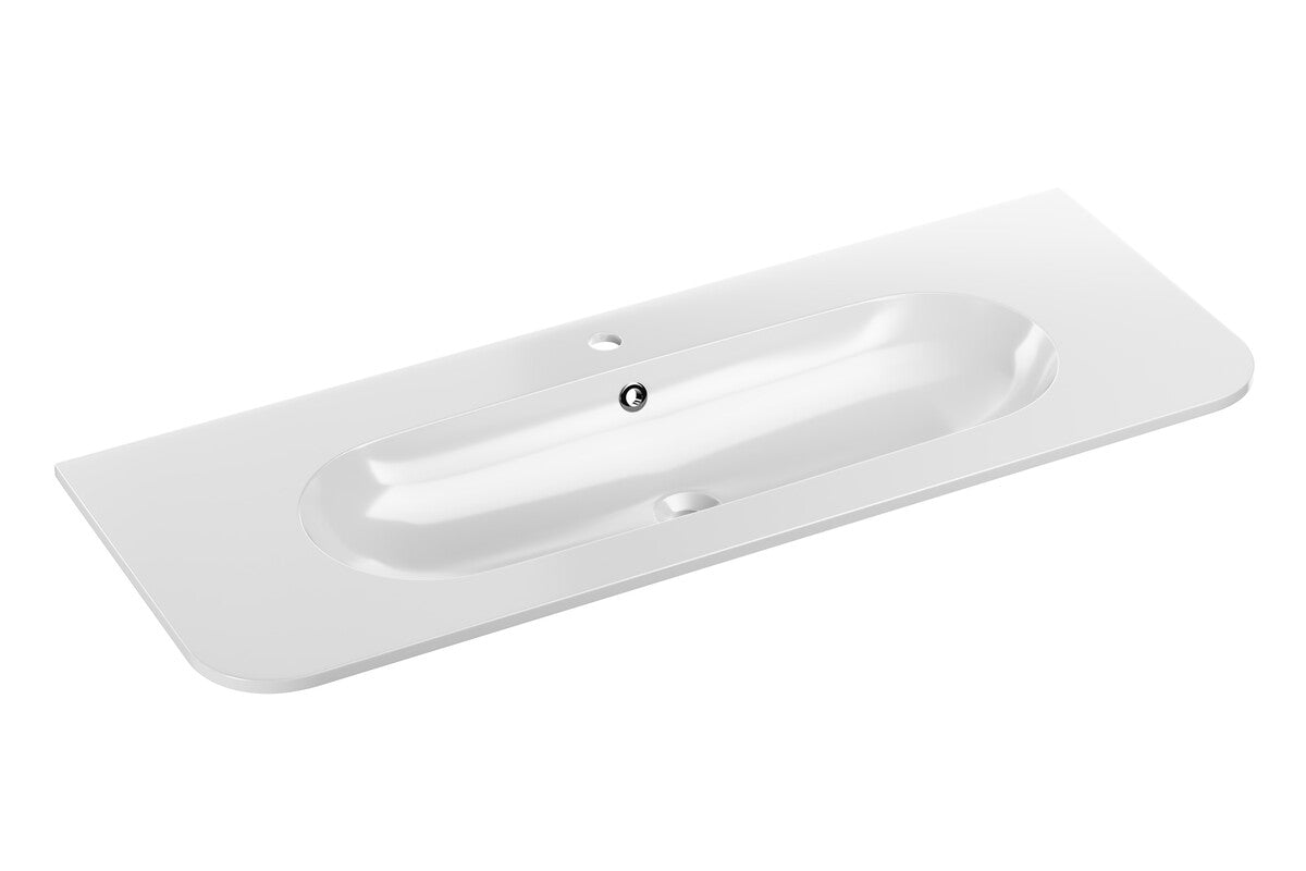 Ovalia Cremona Vanity Unit 80 / 100 / 120 cm – Cremona Oak, 2 Drawers – Configure Your Bathroom