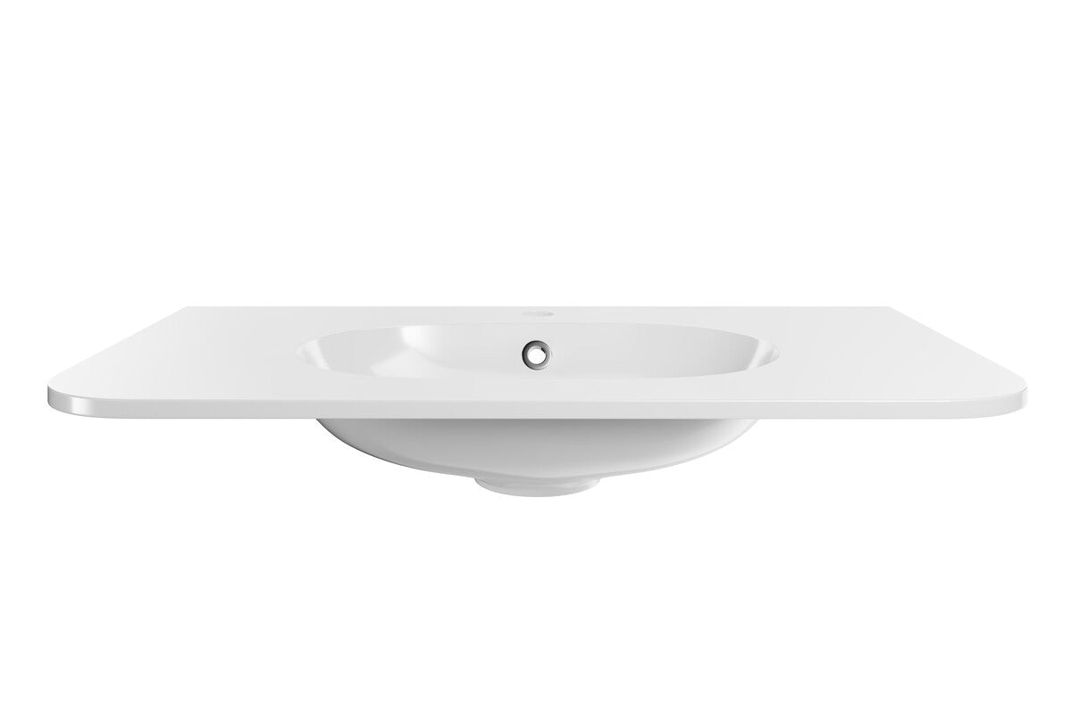 Ovalia Cremona Vanity Unit 80 / 100 / 120 cm – Cremona Oak, 2 Drawers – Configure Your Bathroom