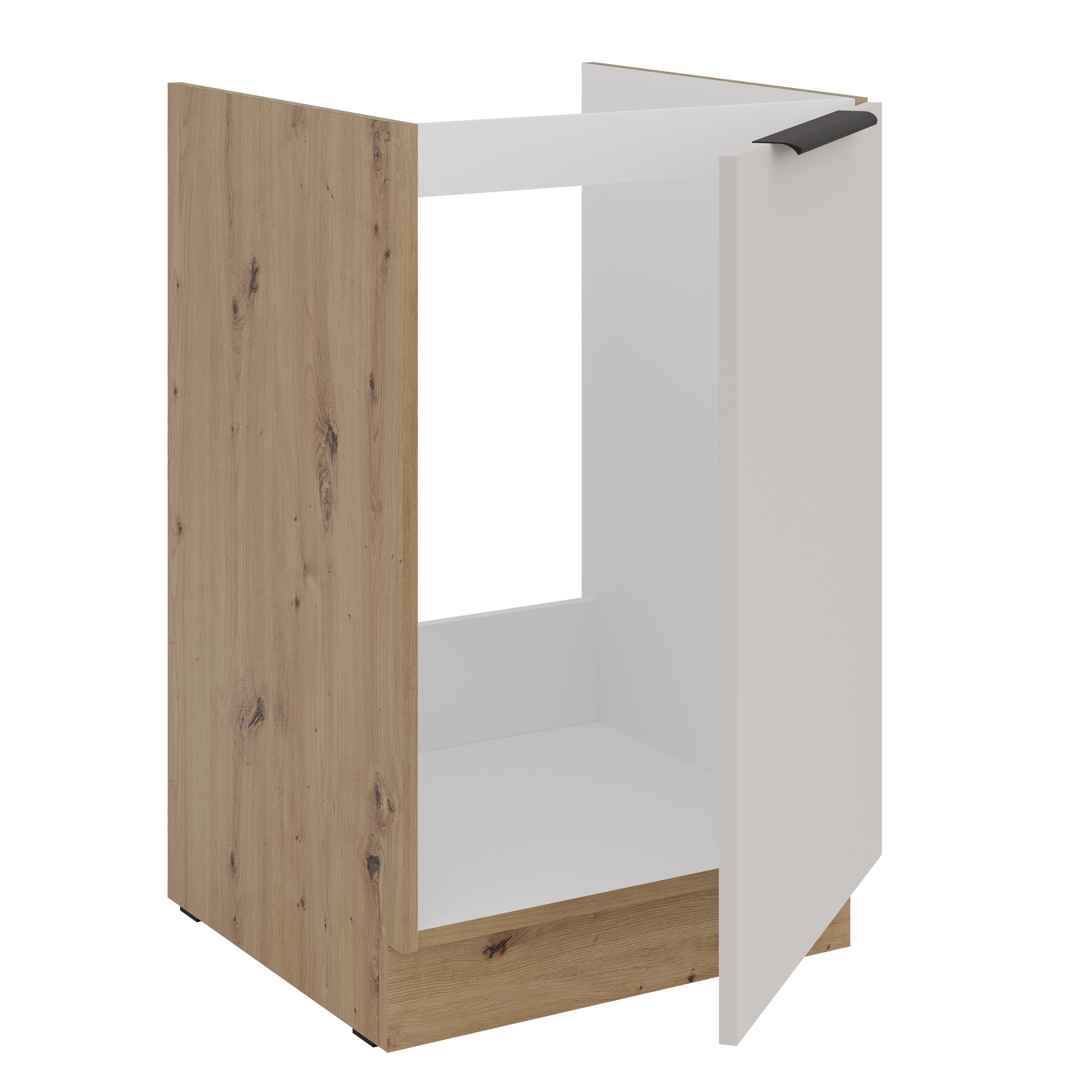 LE Solea Base Kitchen Cabinet 50x82x52 cm – Cashmere / Artisan Oak