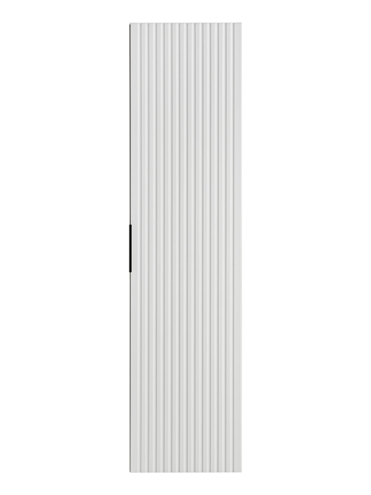 Adel White Tall Cabinet 1 Door – Matt White, 35x25x140 cm