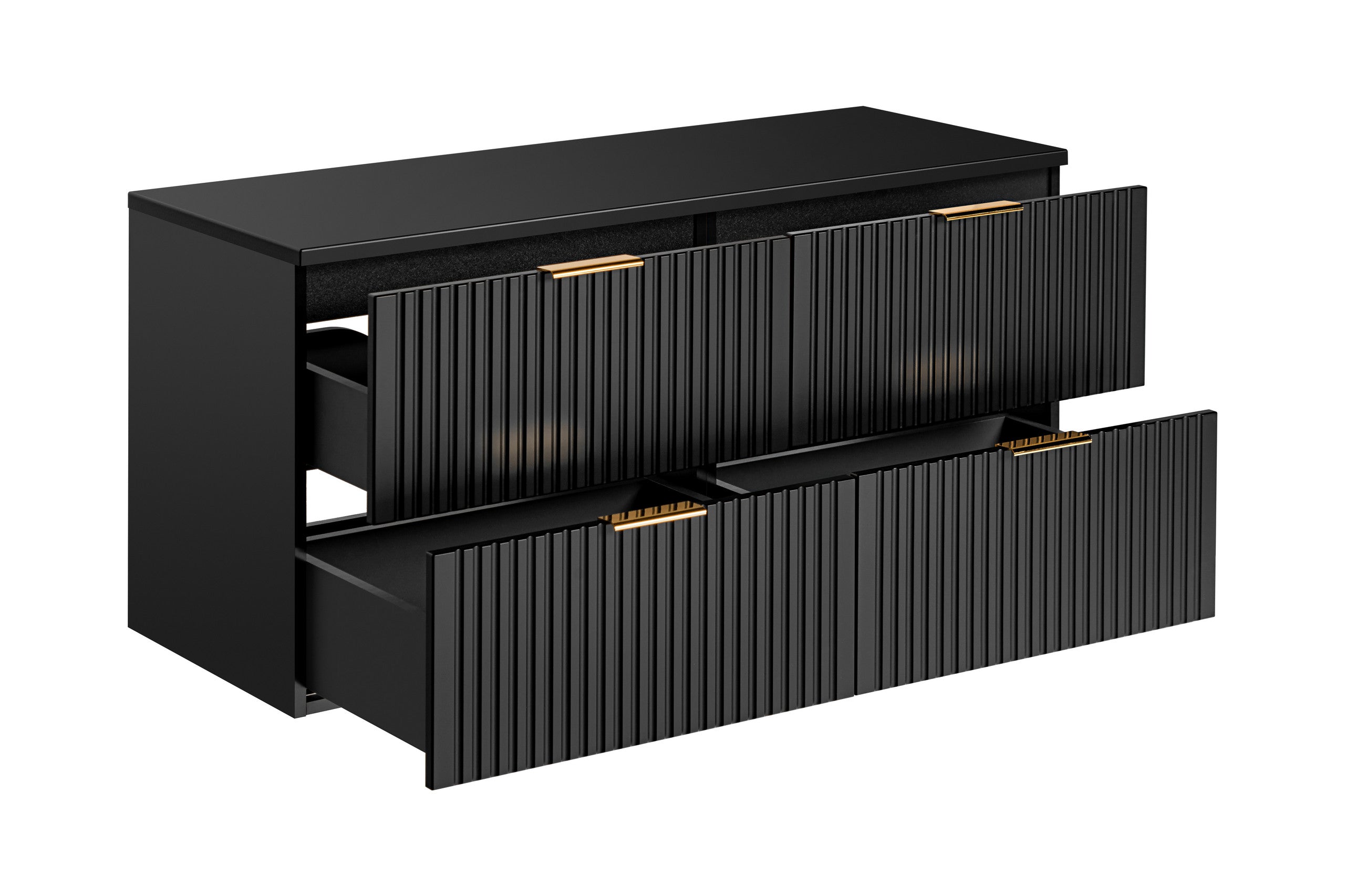 Adel Black Bathroom 120 cm SET-ADB B