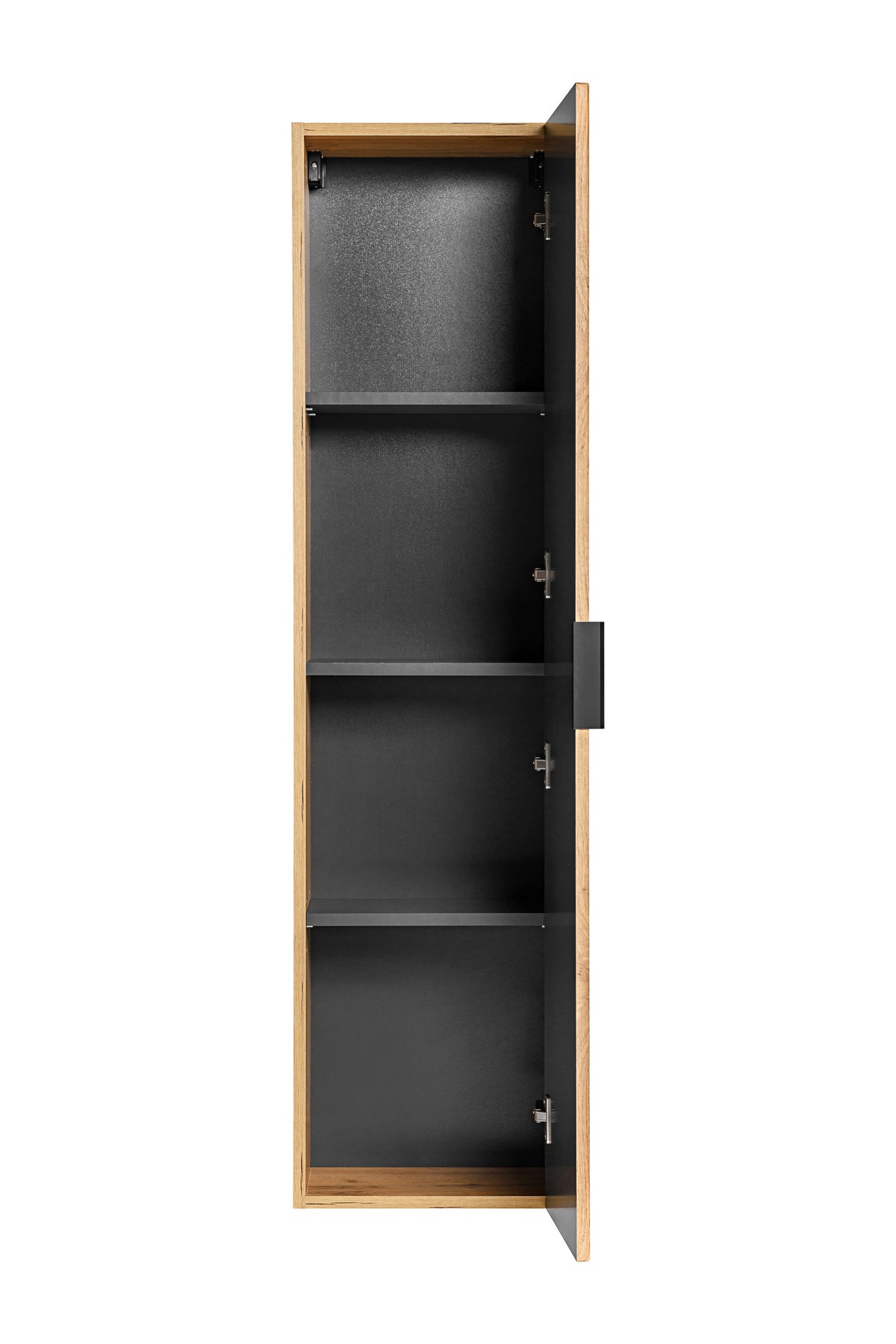 Adel Tall Cabinet 1 Door – Wotan Oak, 35x25x140 cm
