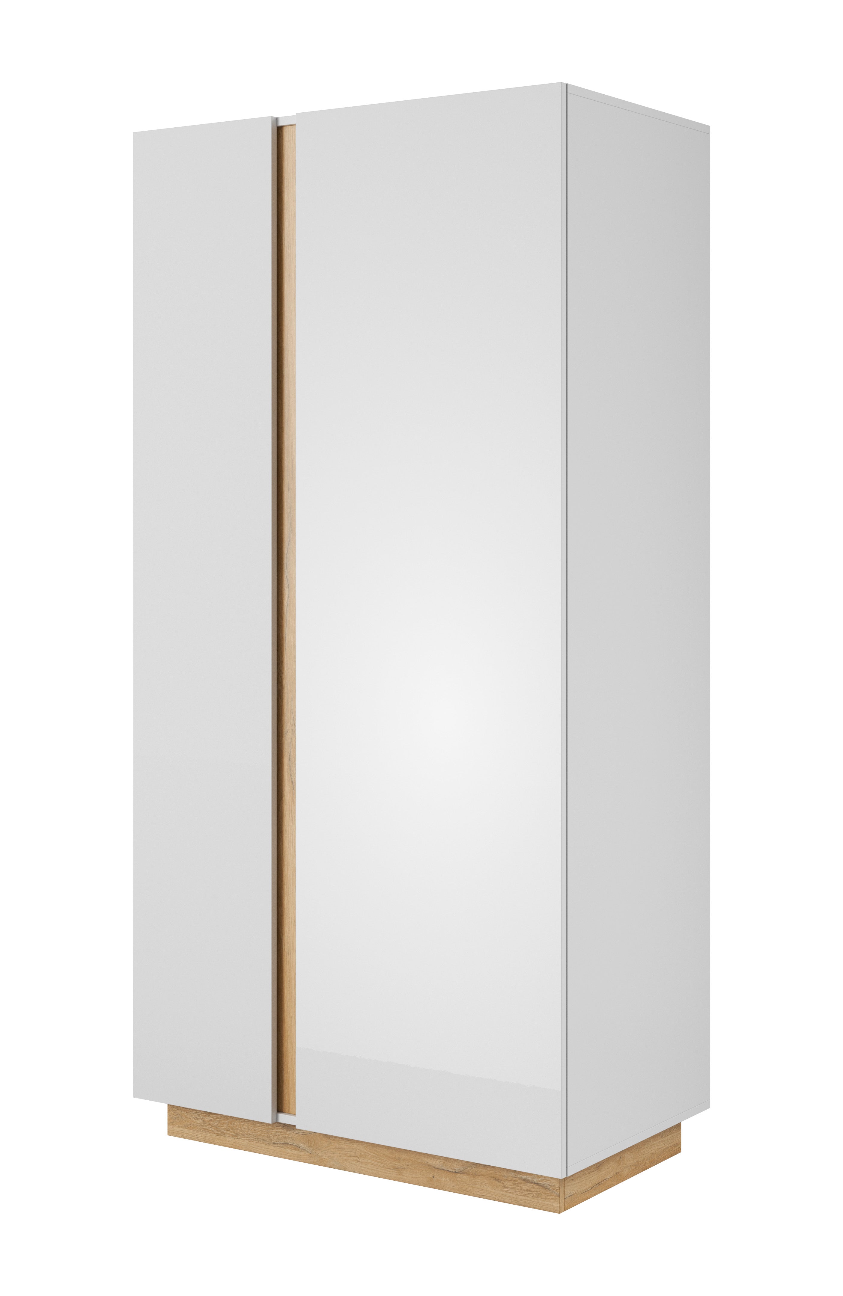 Lask ARCO Wardrobe 96 – 96.5 x 54 x 193.5 cm – White