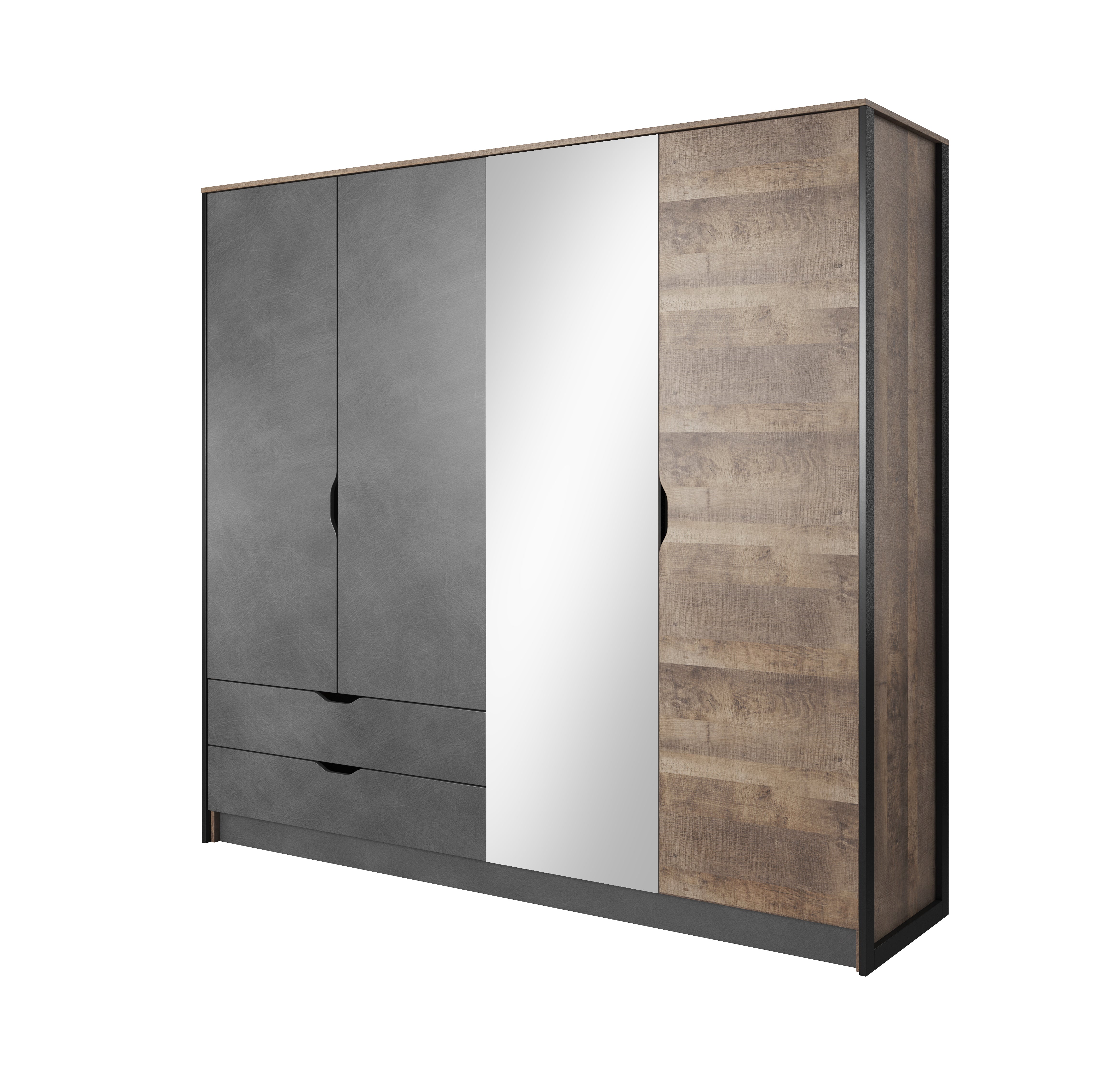 Lask Arden – 4-Door Wardrobe