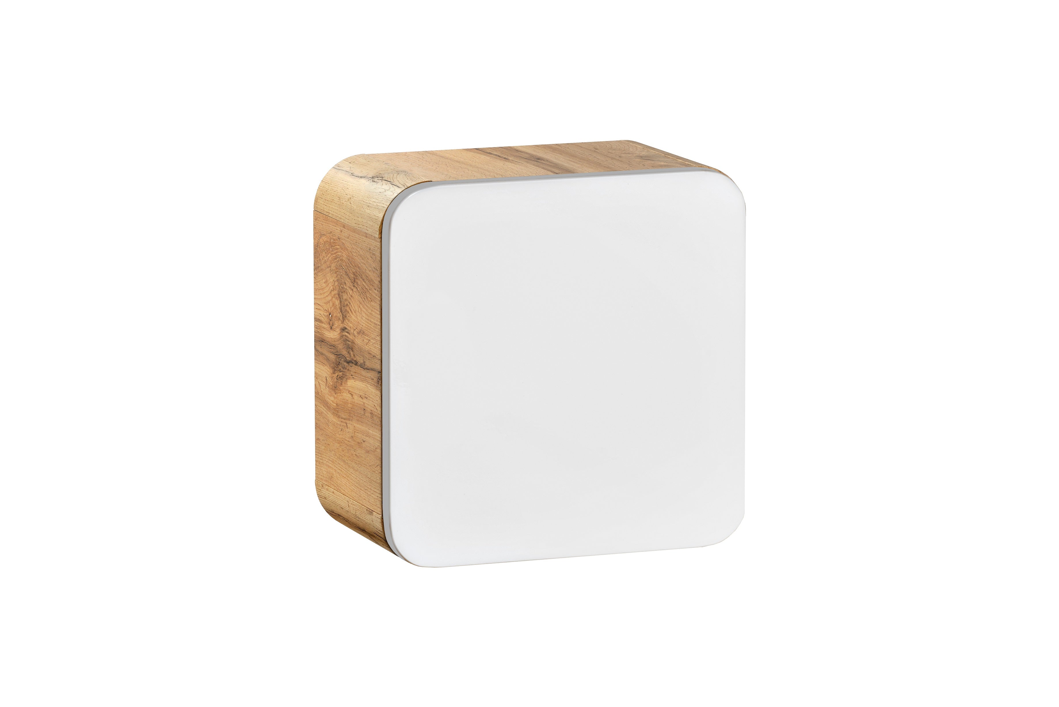 Aruba White Vanity Unit – Craft Oak / White Gloss | 40 & 50 cm | Build Your Bathroom