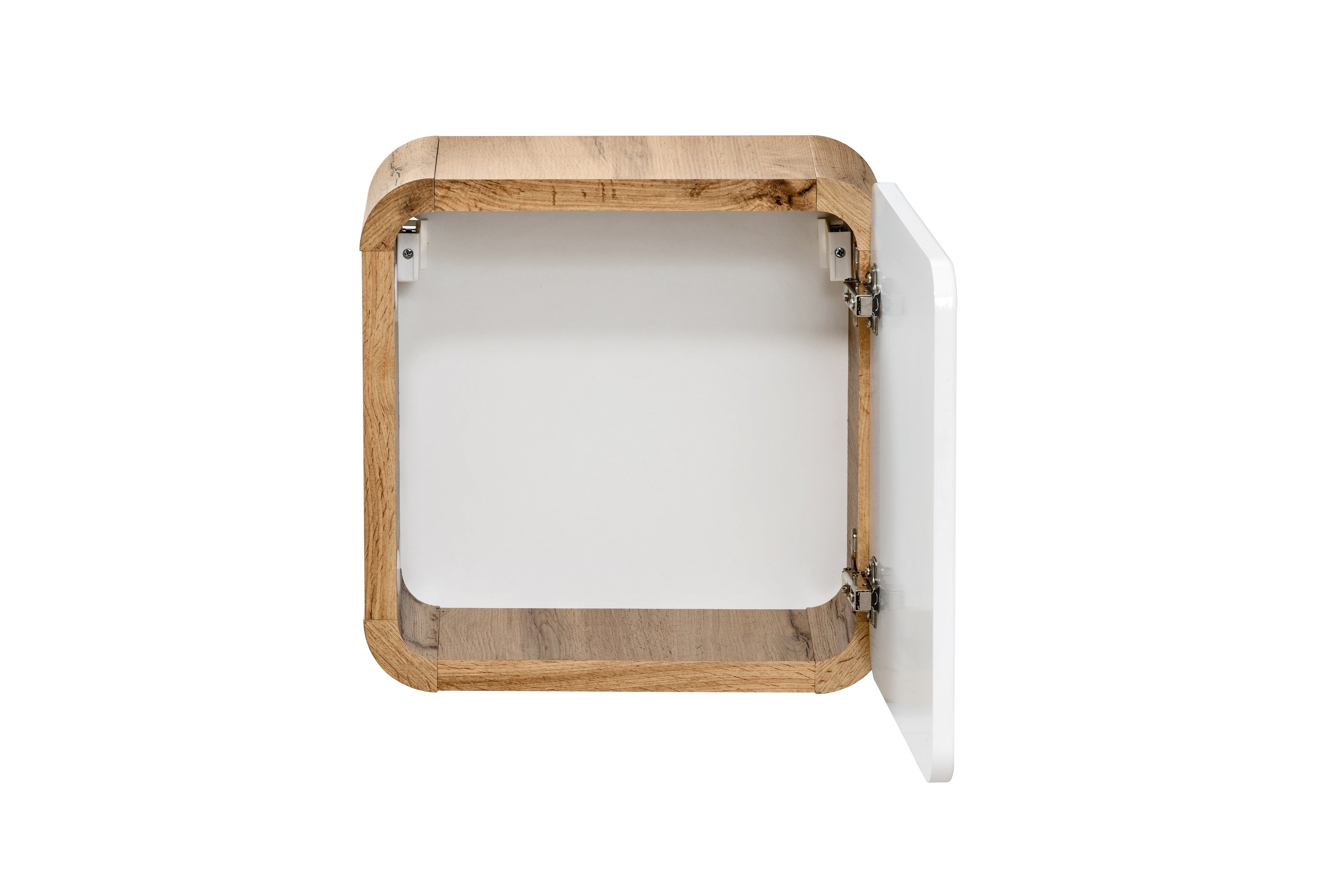 Aruba White Vanity Unit – Craft Oak / White Gloss | 40 & 50 cm | Build Your Bathroom
