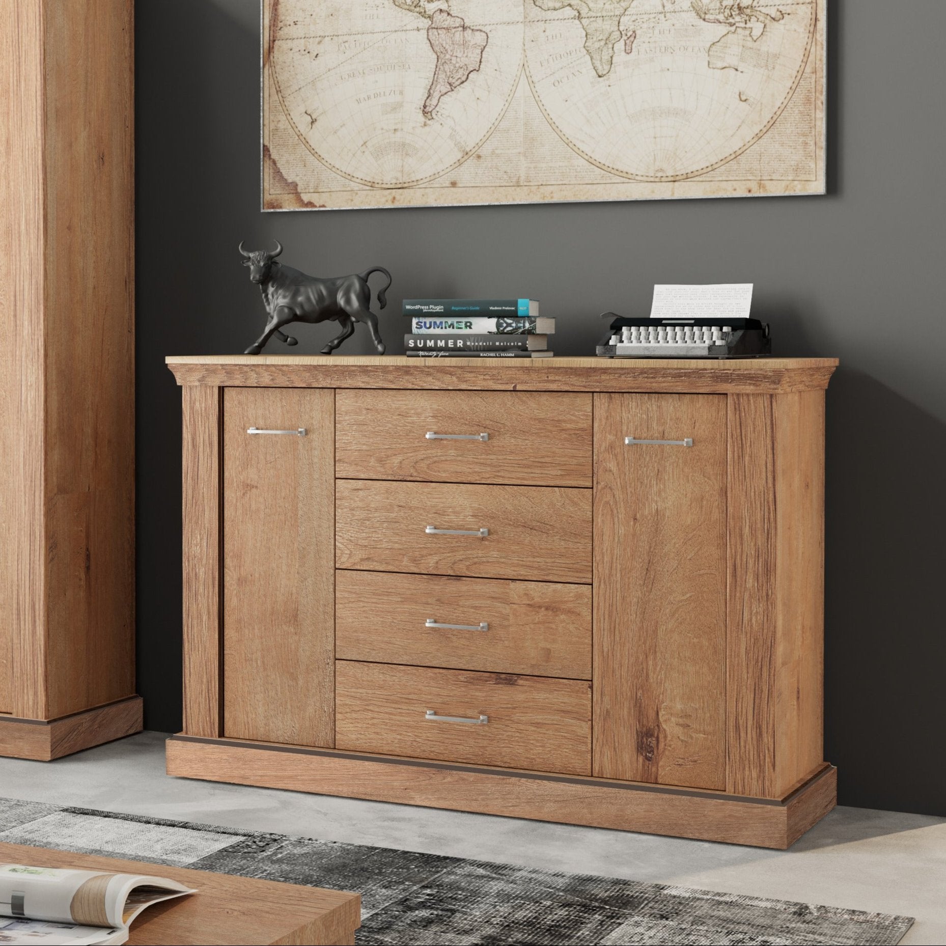 S-Antica Sideboard Light Oak A-1