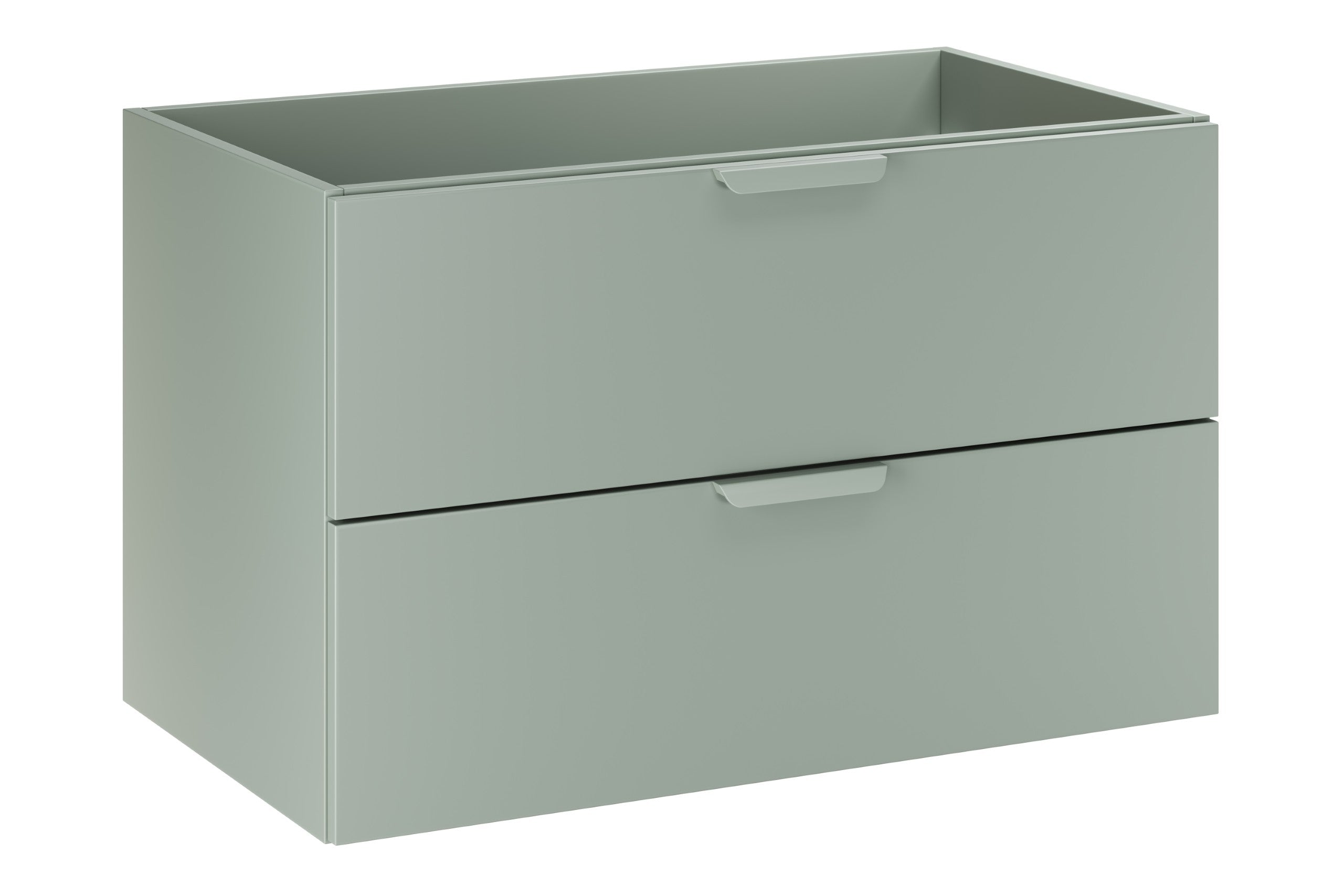 Aster Green Bathroom Vanity Unit Set – 100 cm, Aloes Matt & Cremona Oak – Configure Your Bathroom