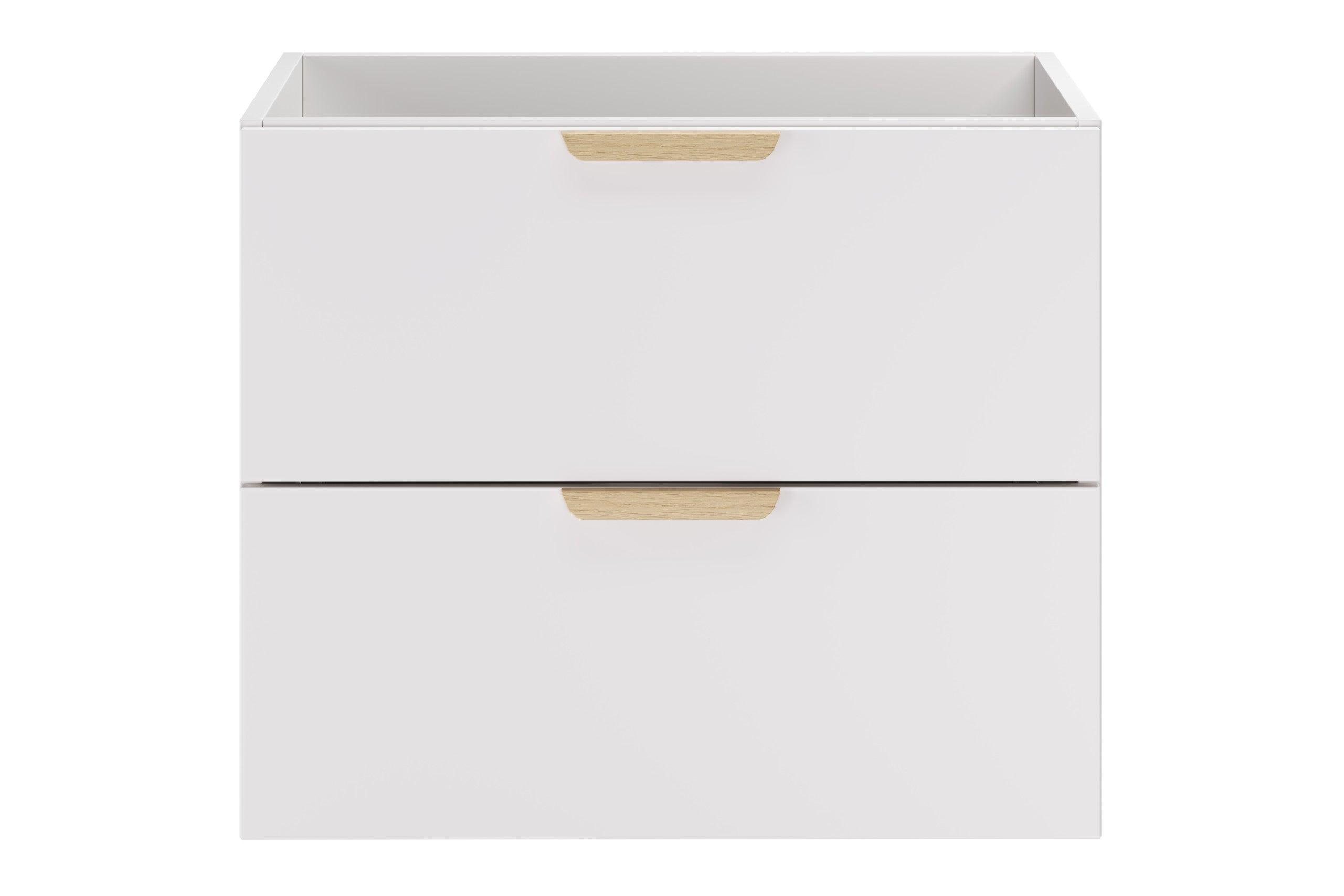 Aster White Bathroom Vanity Unit Set – 100 cm, White Matt & Cremona Oak – Configure Your Bathroom