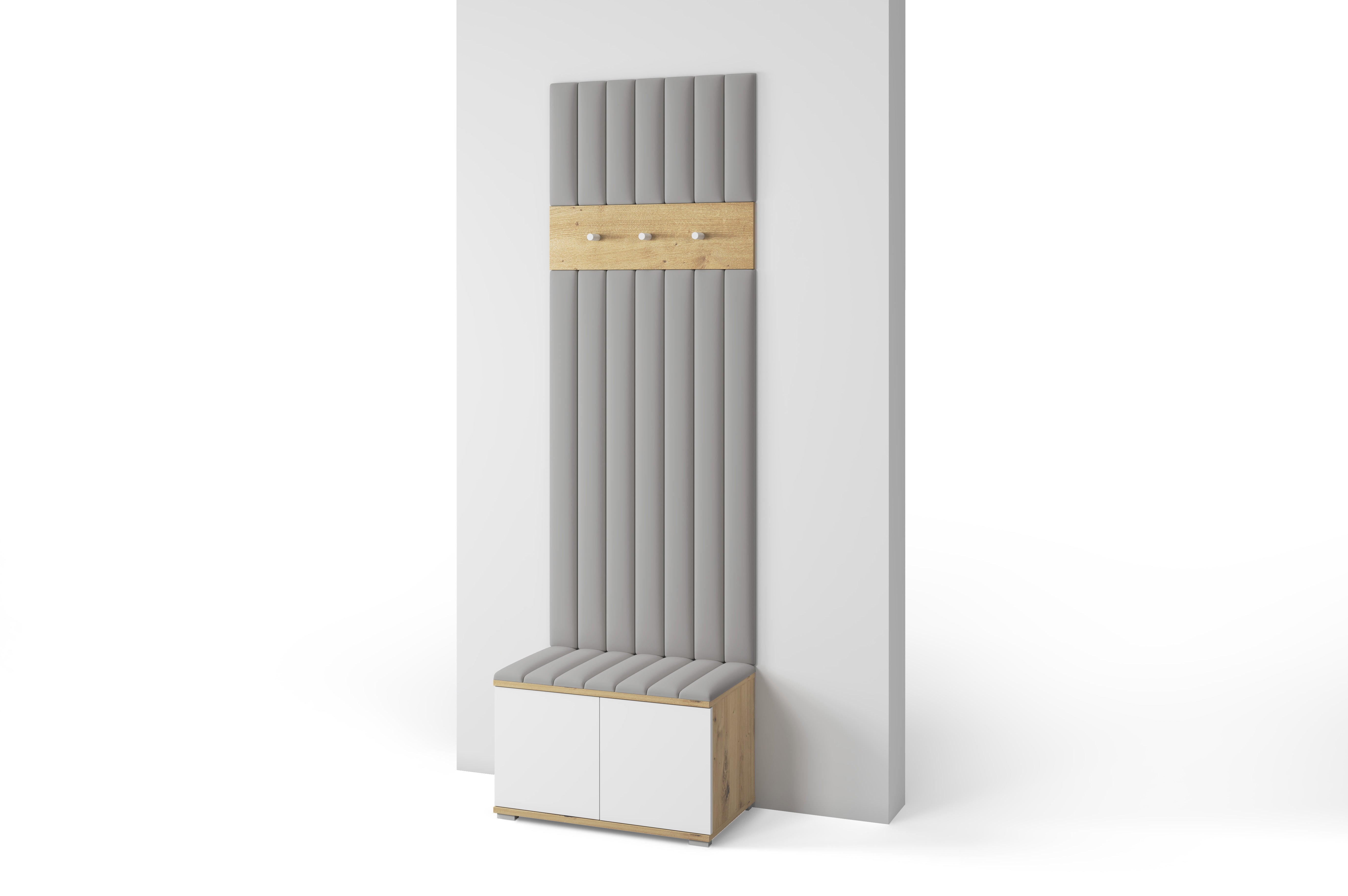 PK Sevilla 12 Hallway Wardrobe - Upholstered Panels in Various Colours