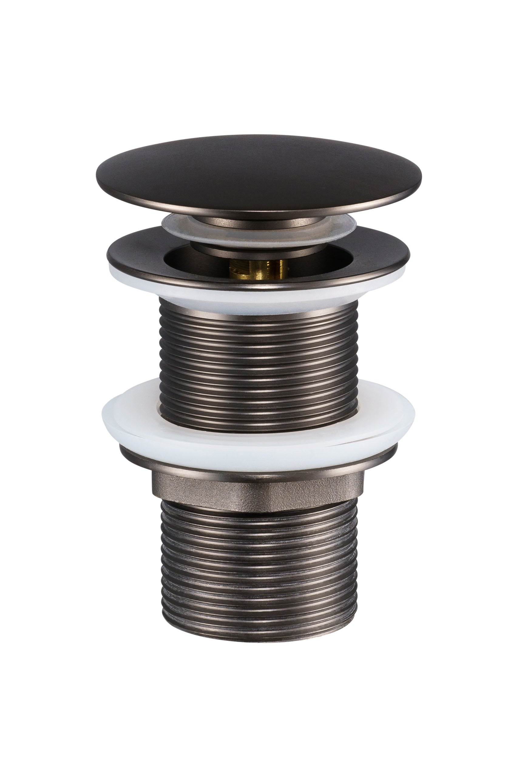 Click-Clack Basin Waste – Gun Grey, T201GG-3