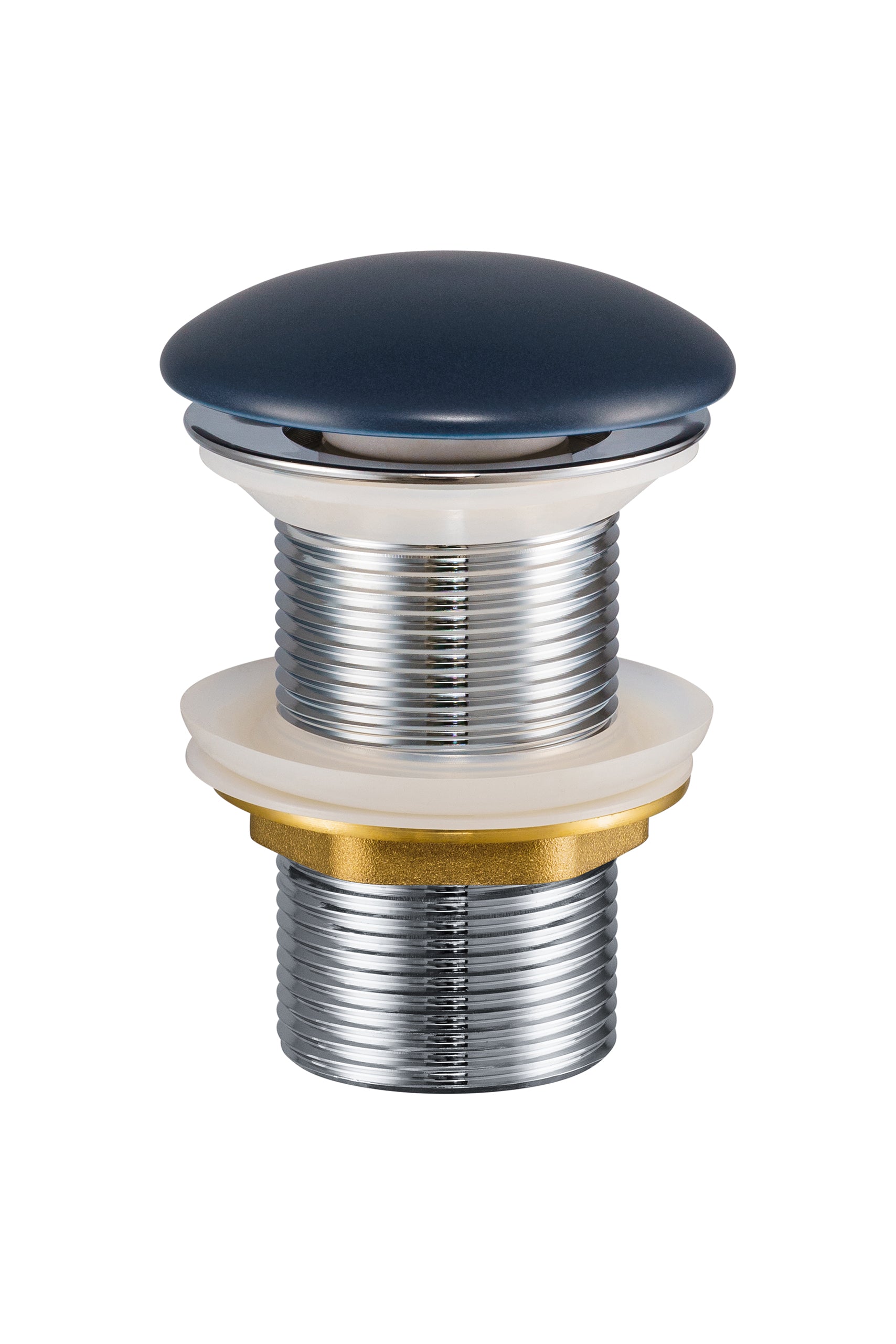 Click-Clack Basin Waste – Matt Navy Blue, T201MNB-3