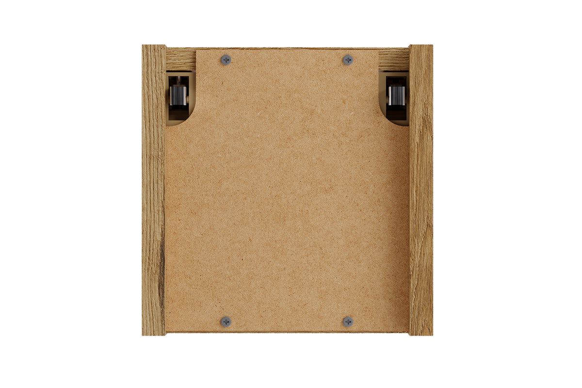 Nova Coast Evoke Qubik Open Wall Shelf – Coast Evoke Oak, 27 cm