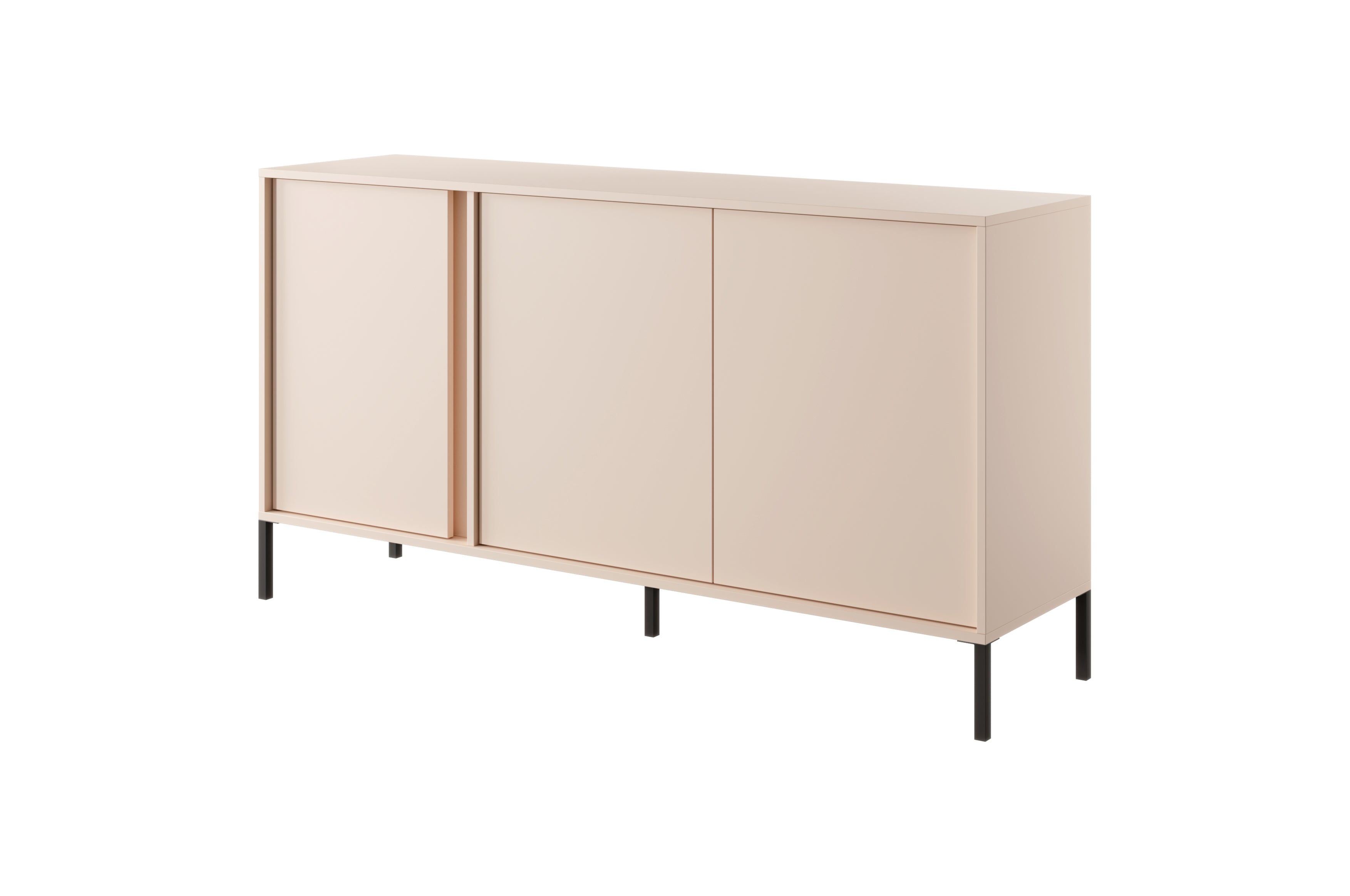 Lask Dast Sideboard 153 cm | 3-Door Storage Cabinet