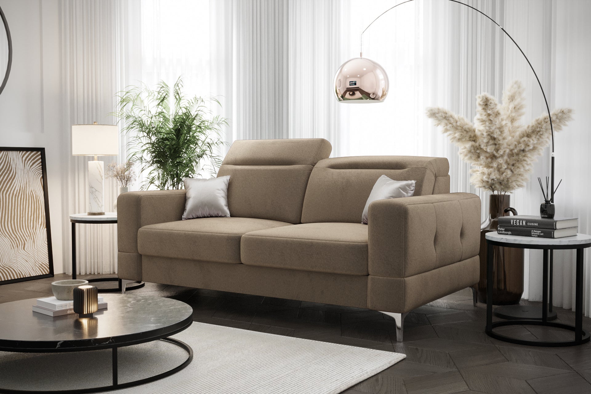 G-Malibu II Two-Seater Sofa 178 cm - Elegant Comfort for Your Living Room