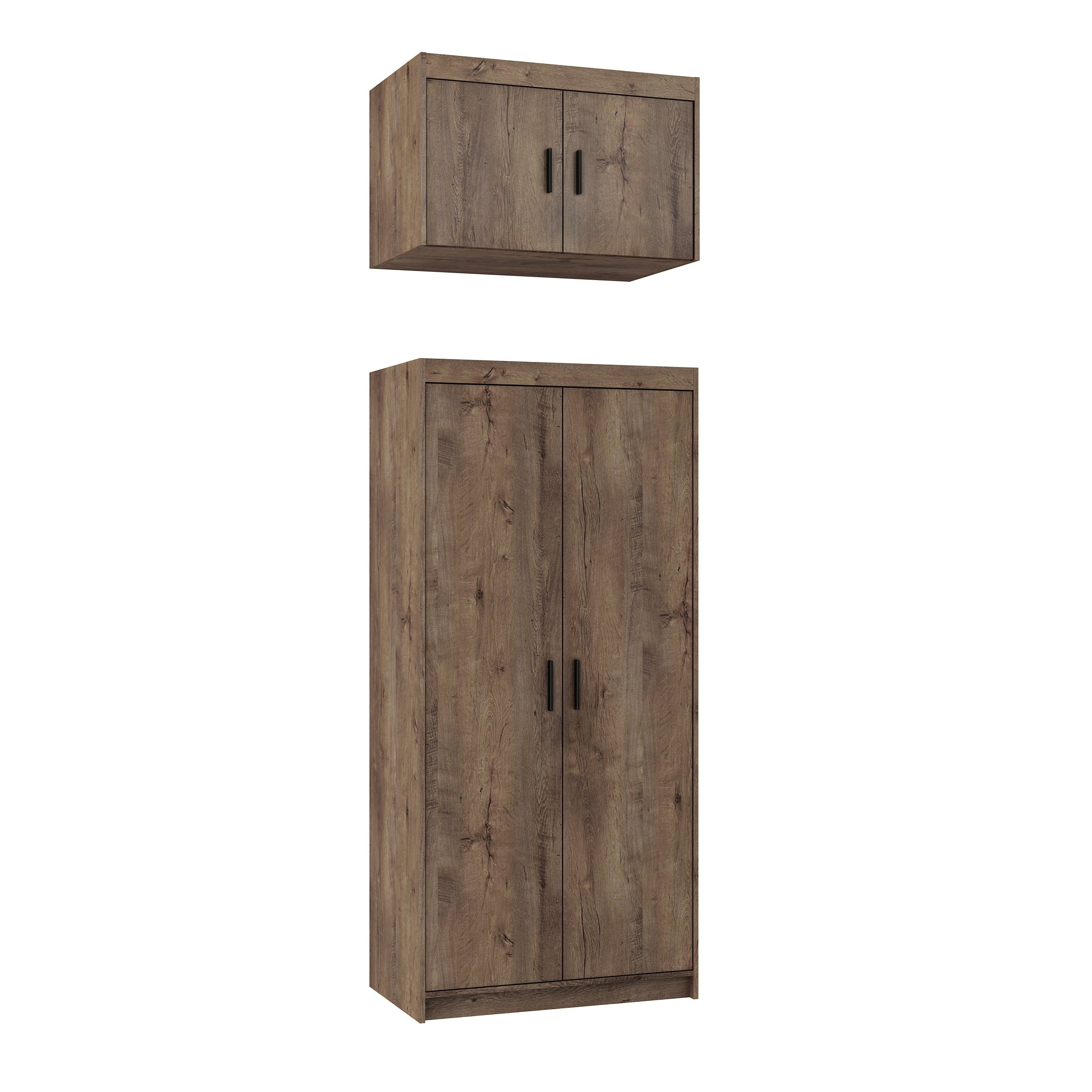 LE Elena 2D NAELDL02 Overhead Cabinet in Lefkas Oak