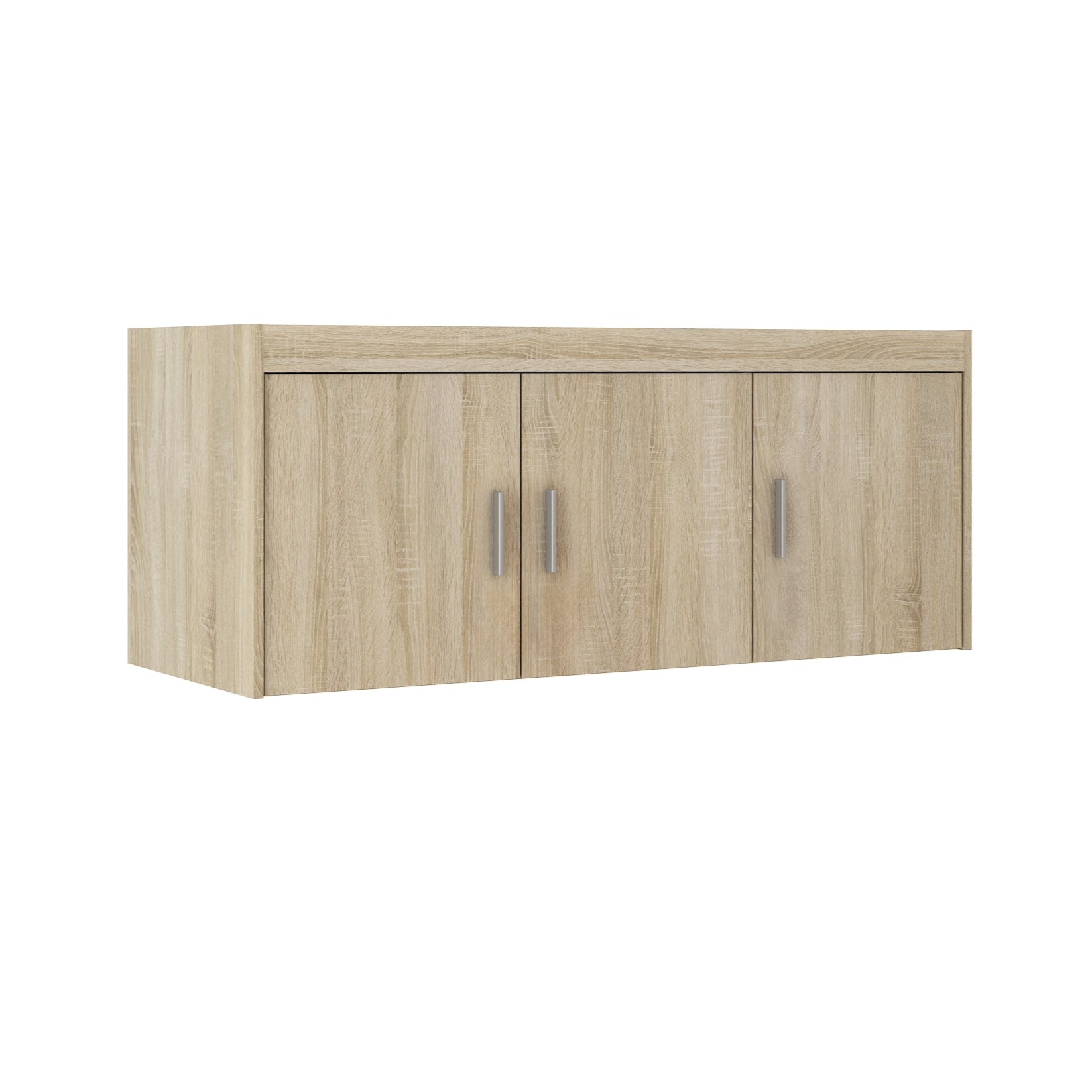 LE Elena 3D NAELDL03 Overhead Cabinet in Sonoma Oak