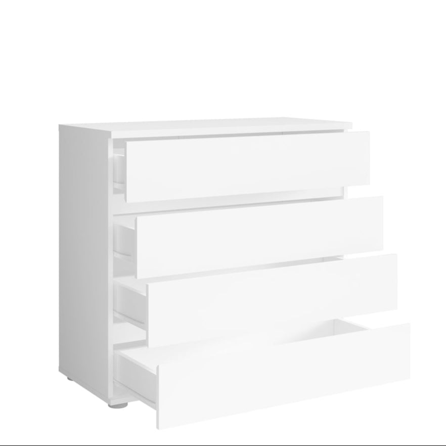 MO Fino 27 Chest of Drawers – White