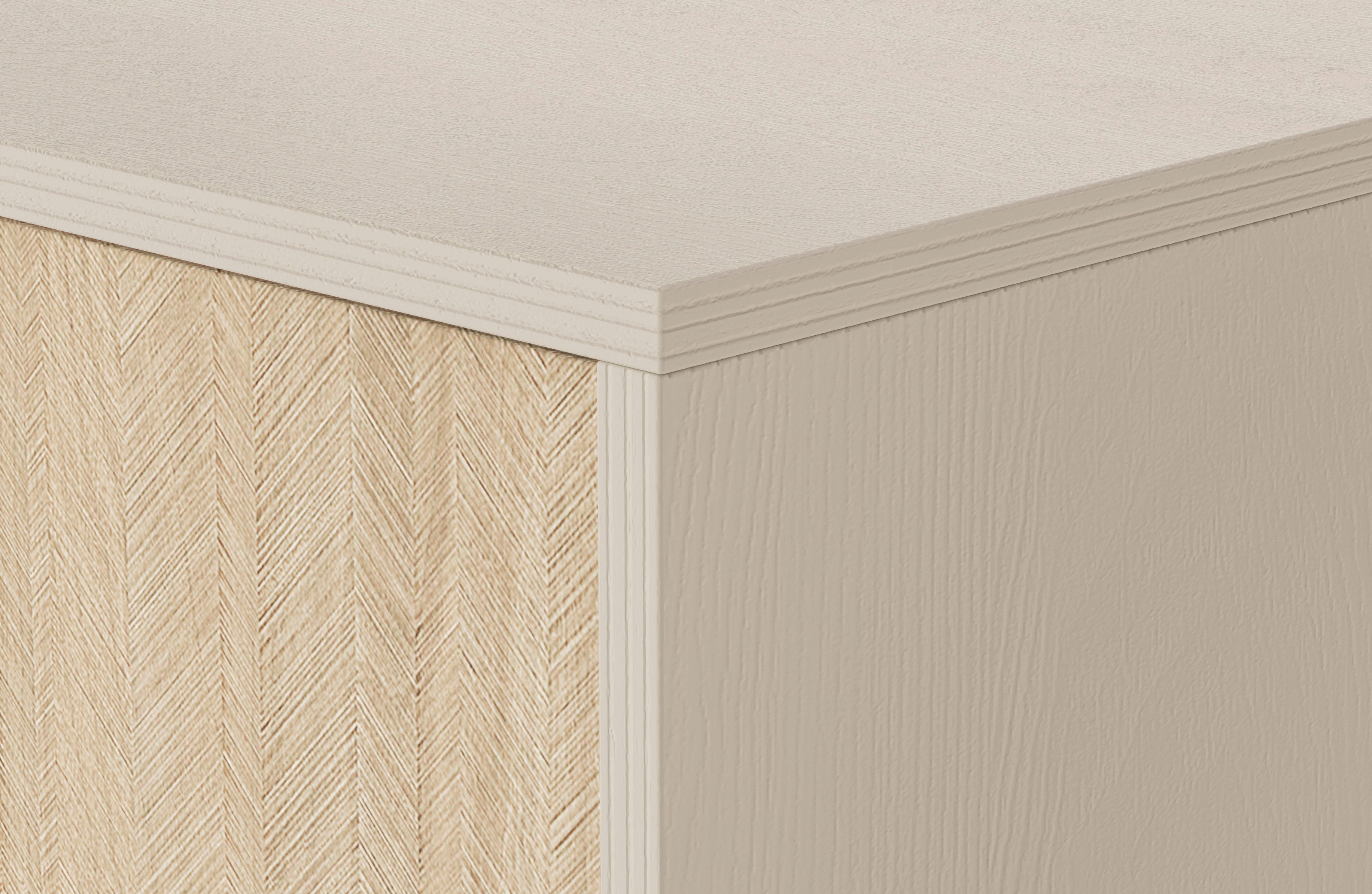 Forest Nightstand – Rustic Elegance Sand Beige