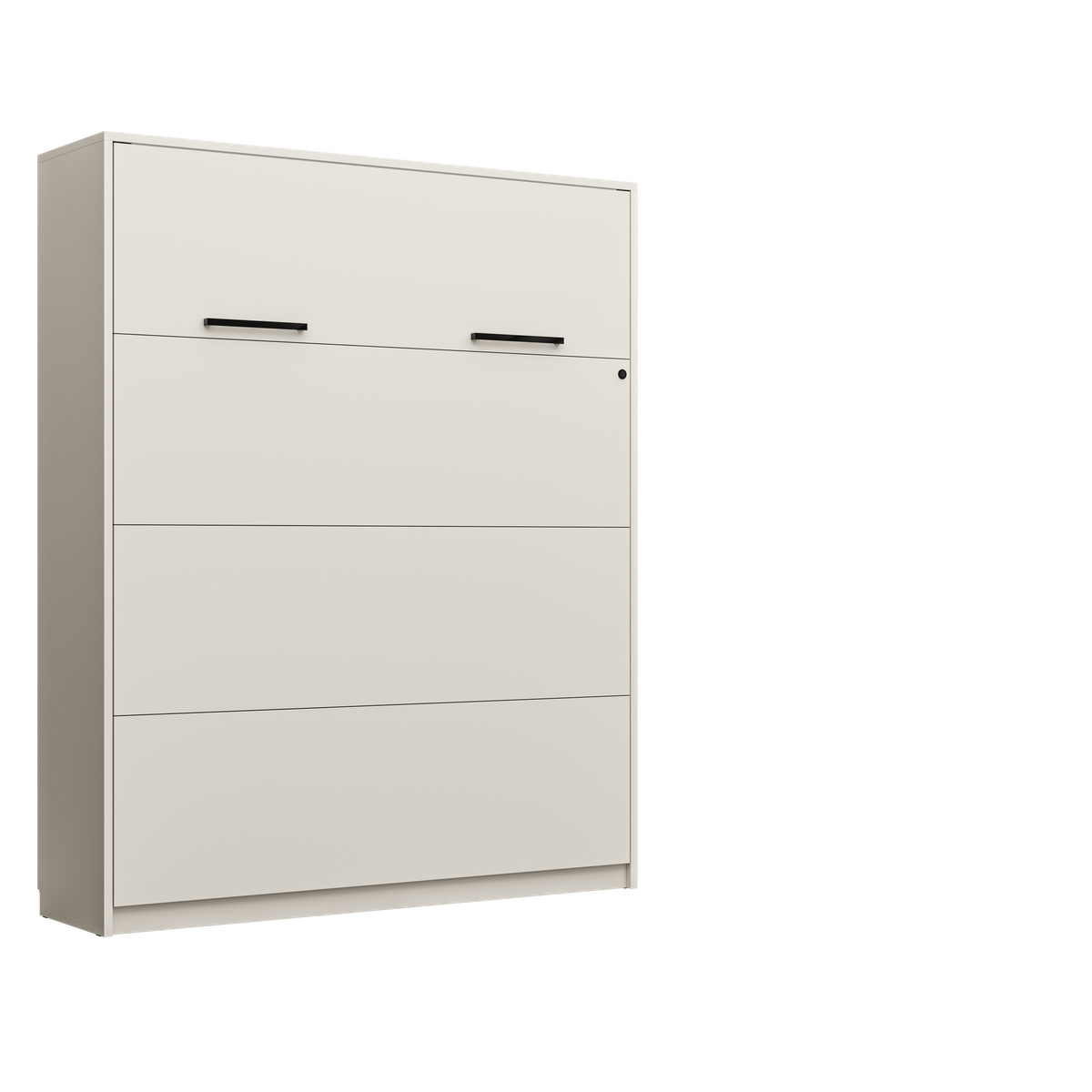 Customizable Genius Murphy Bed Furniture Set 160×200 cm – Cashmere