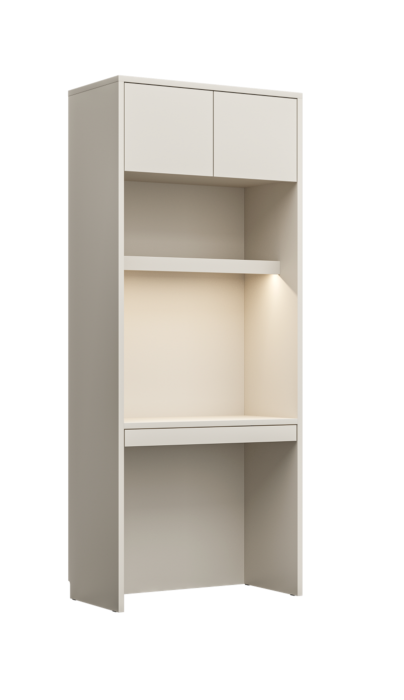 GENIUS Desk Shelf Unit – 90 cm Wide
