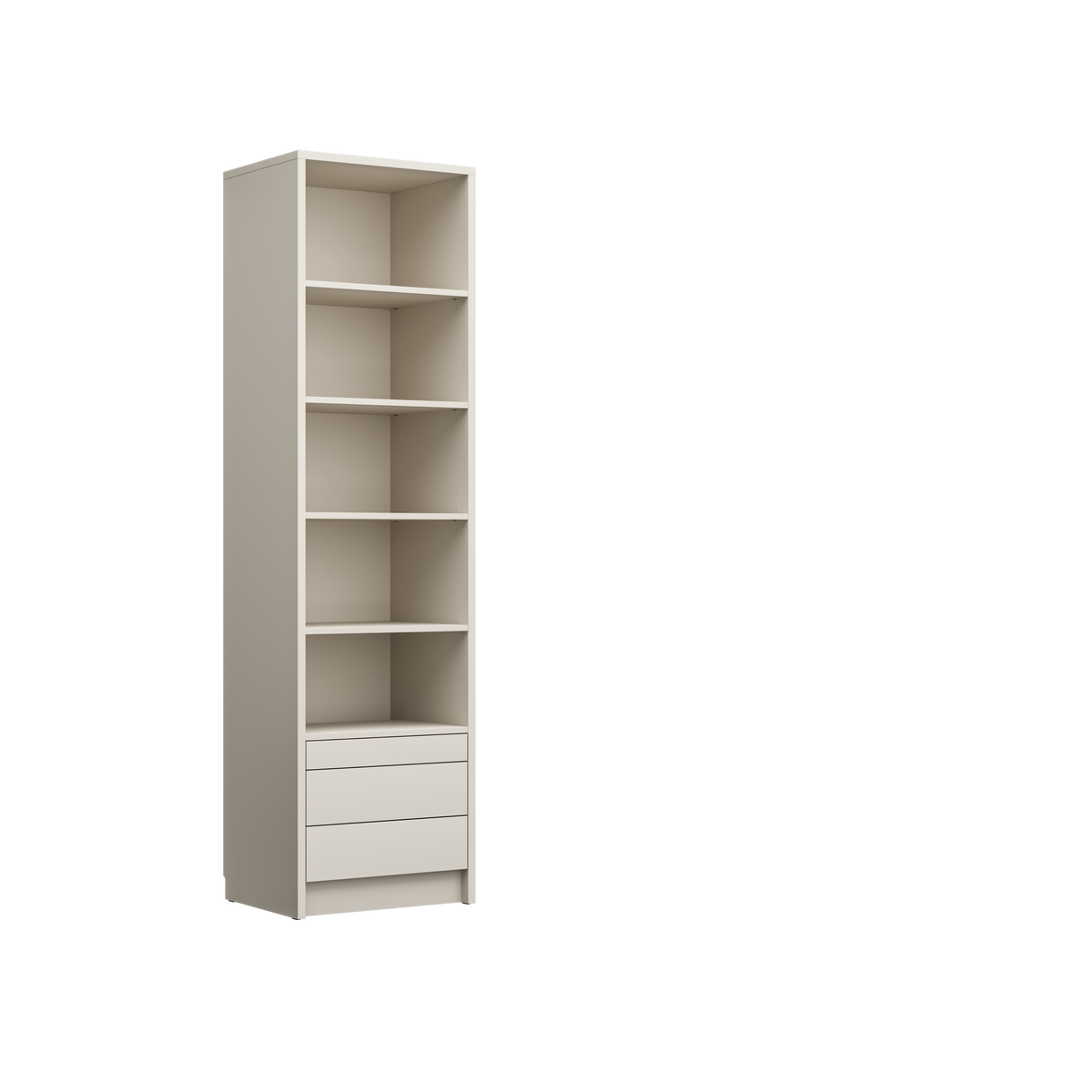 Genius Open Shelving Unit with Drawers