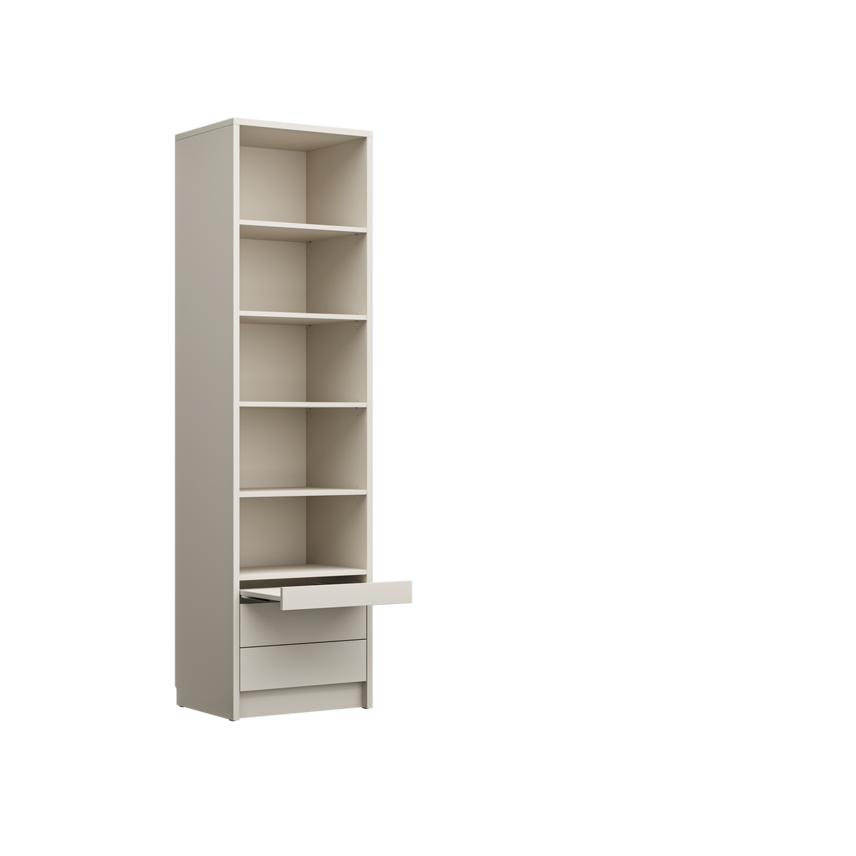 Customizable Genius Murphy Bed Furniture Set 120 × 200 cm – Cashmere