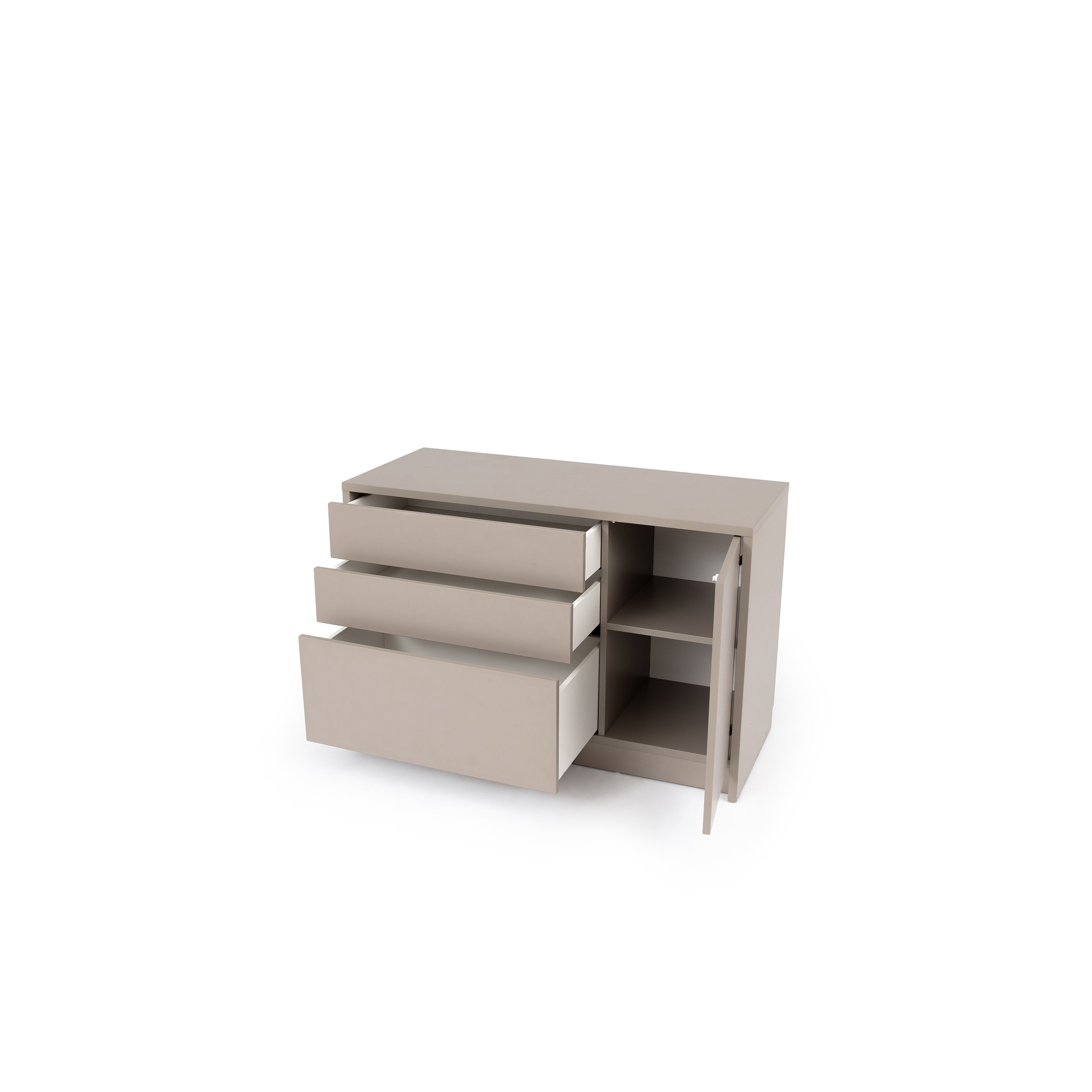 Customizable Murphy Bed Horizontal Basic Furniture Set- Congo 90, 120, 140 x 200 cm
