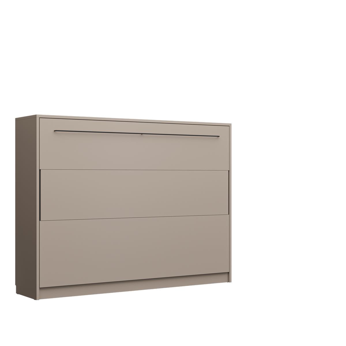 Customizable Genius COMFORT Horizontal Murphy Bed Furniture Set 140 × 200 cm – Congo