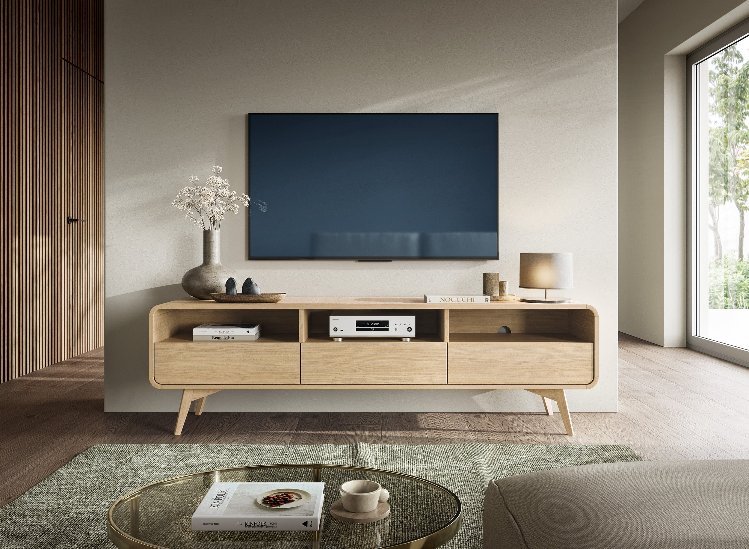 PI Helion TV Stand- The Oak of Vincenz
