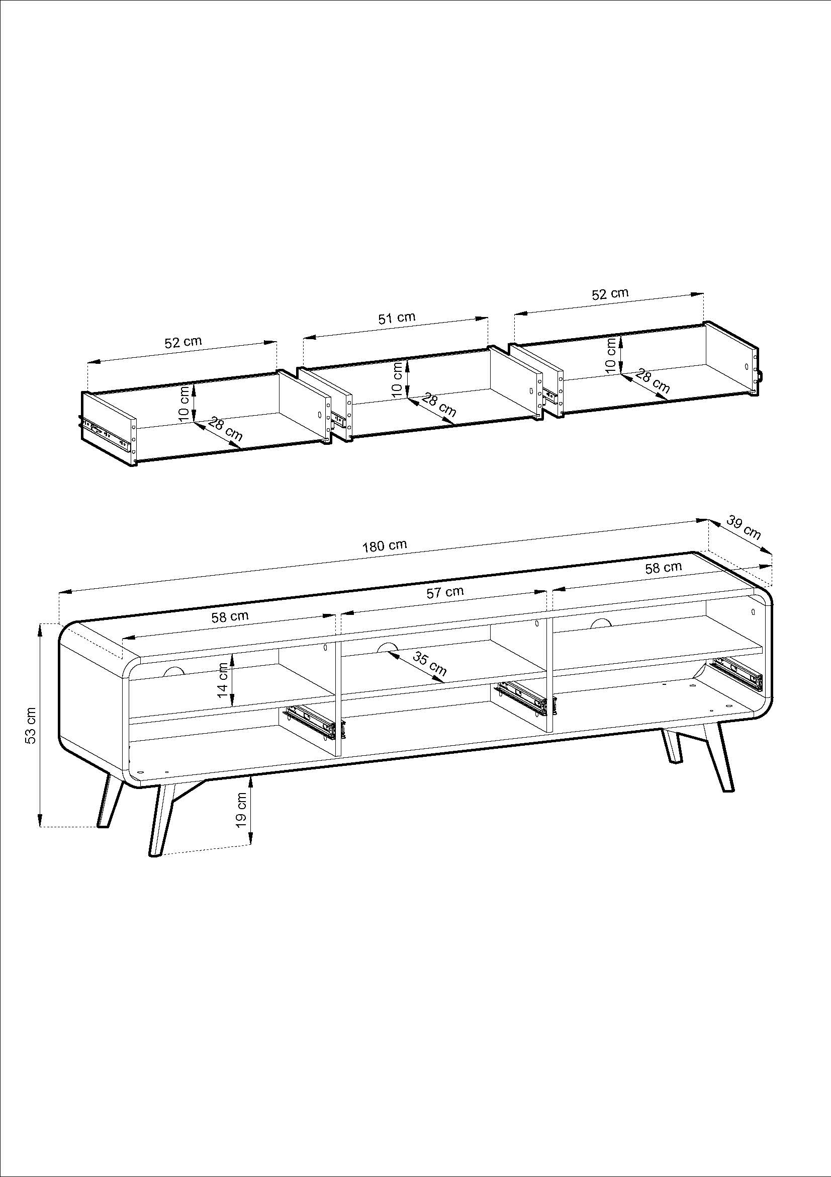 PI Helion TV Stand- The Oak of Vincenz