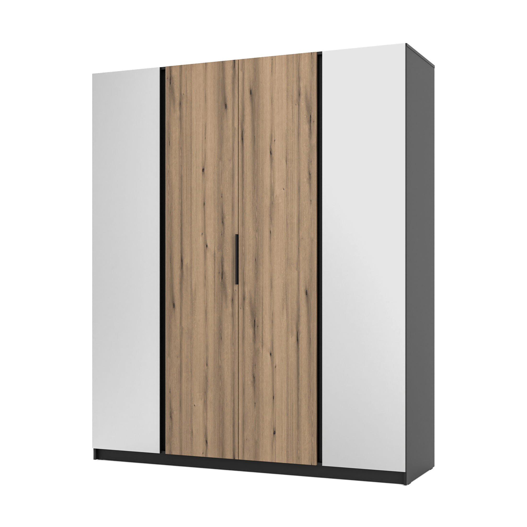 LE KAJA BL/EV 2 2F Wardrobe with Mirror