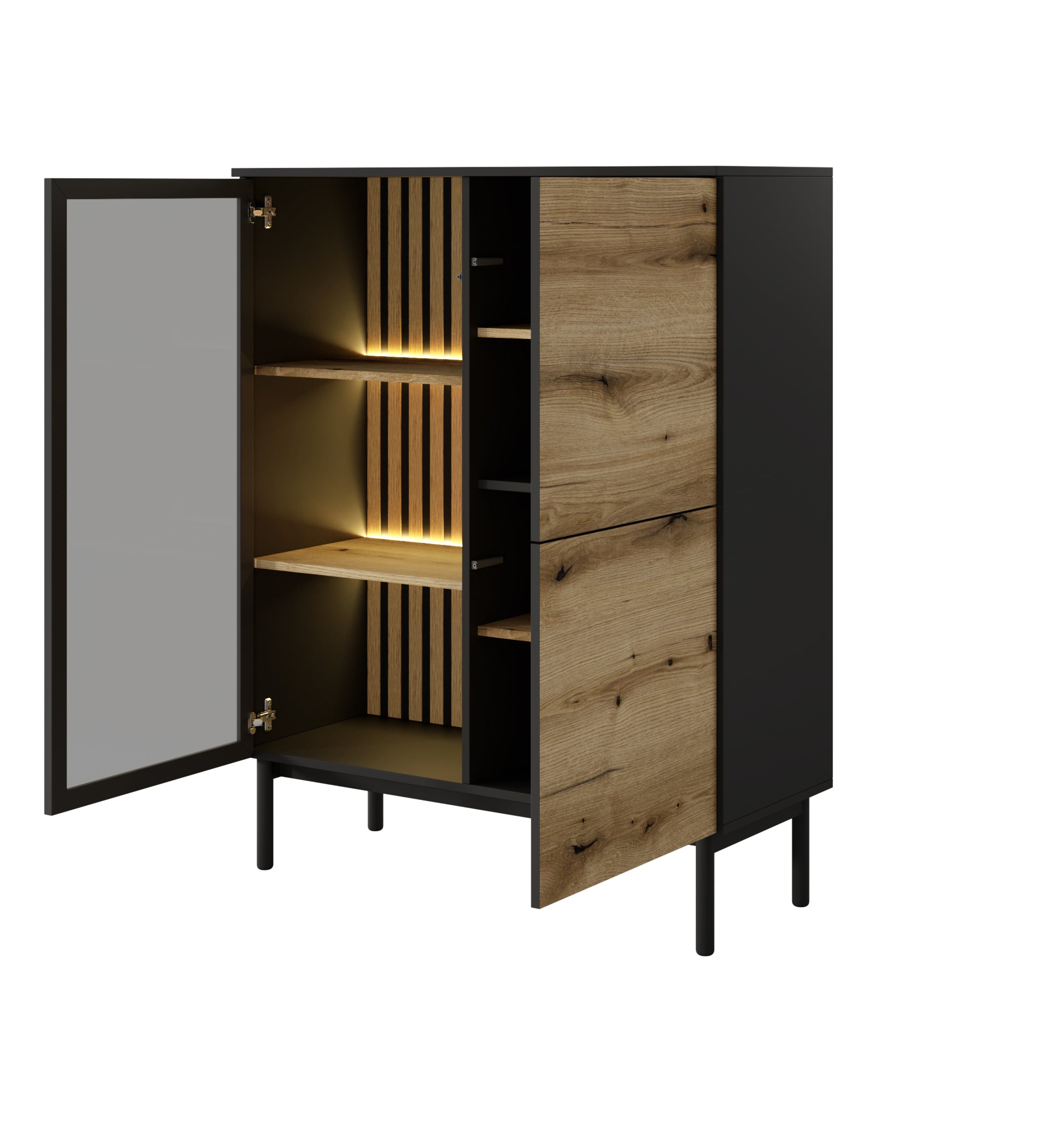 Lask Lang Low Display Cabinet