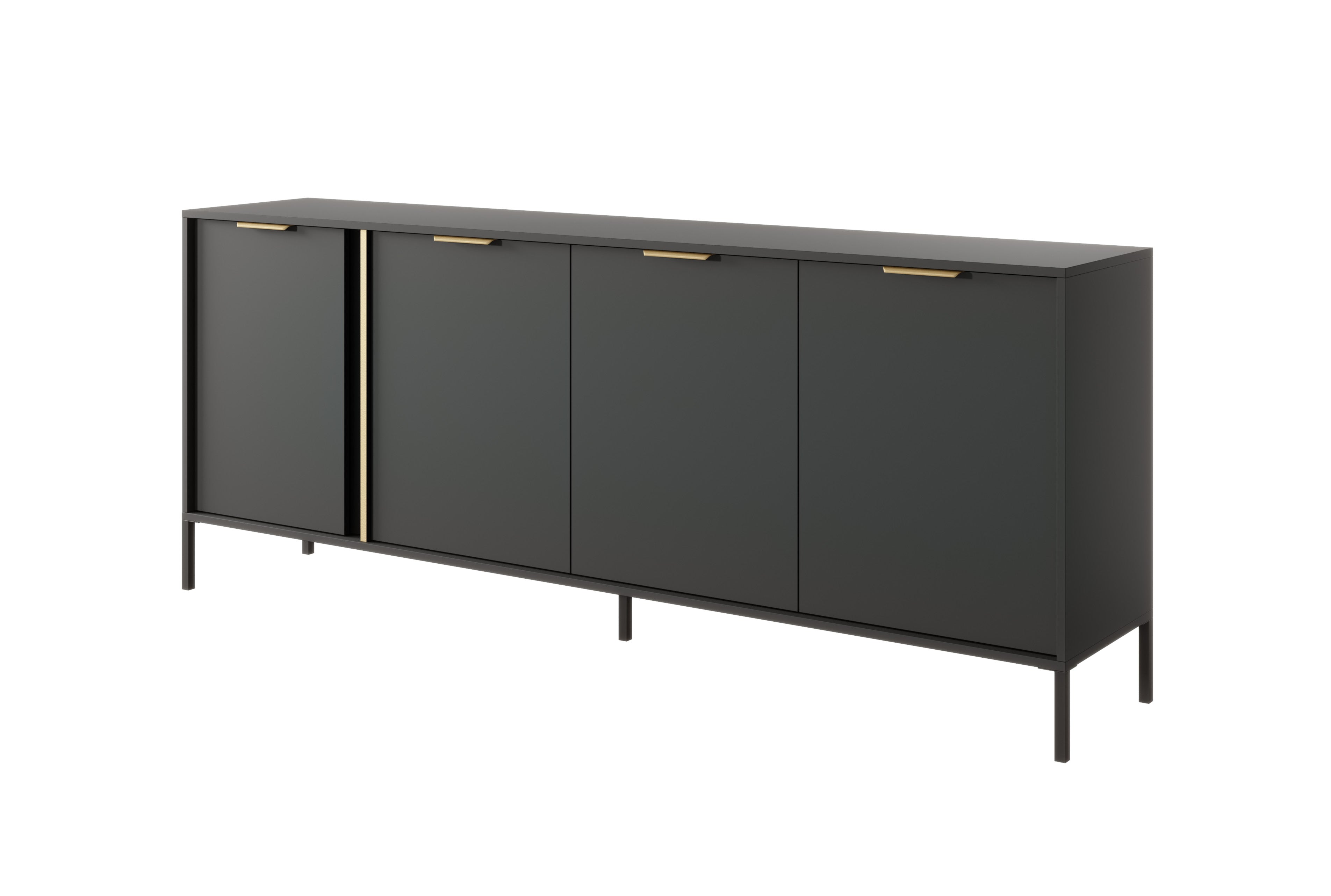 Lask Lars – Wide Sideboard with 4 Doors