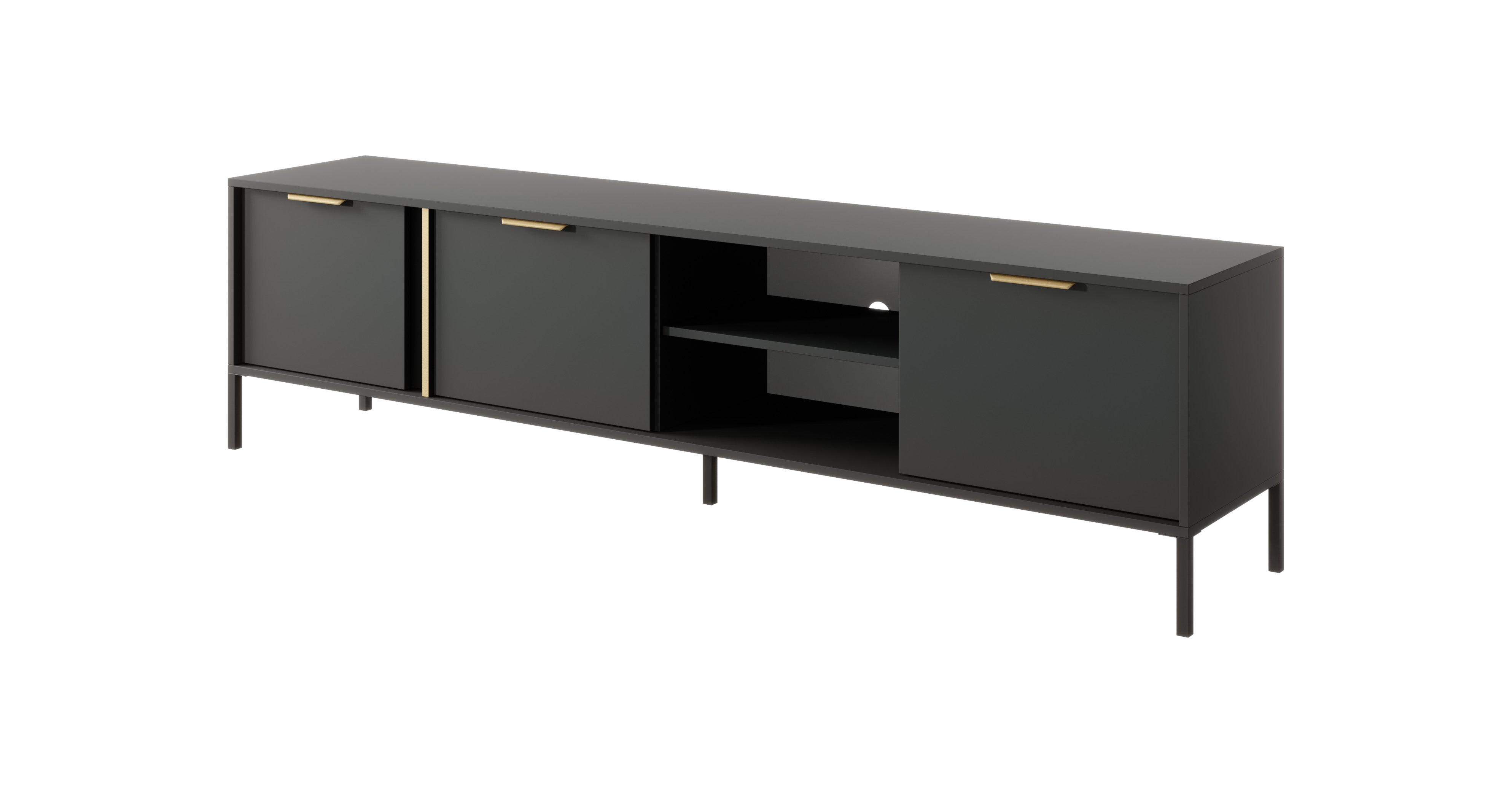 Lask Lars – TV Cabinet 203 cm with 4 Doors