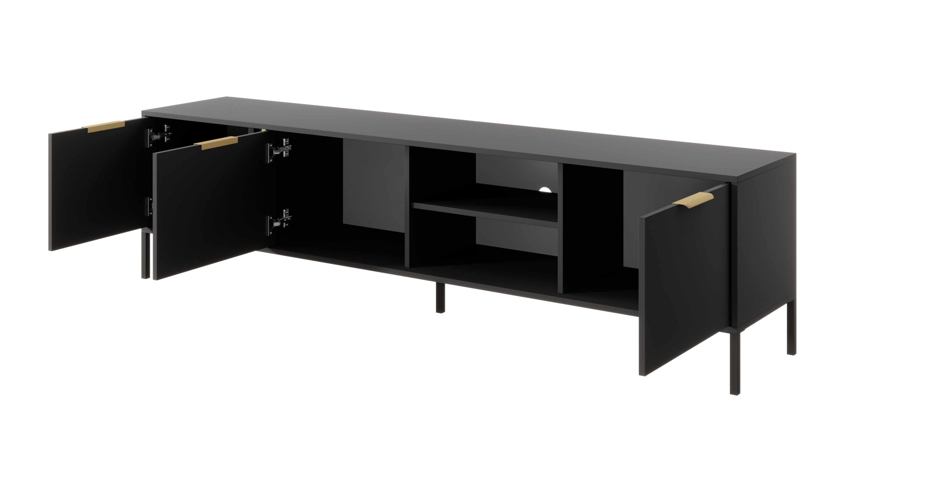 Lask Lars – TV Cabinet 203 cm with 4 Doors