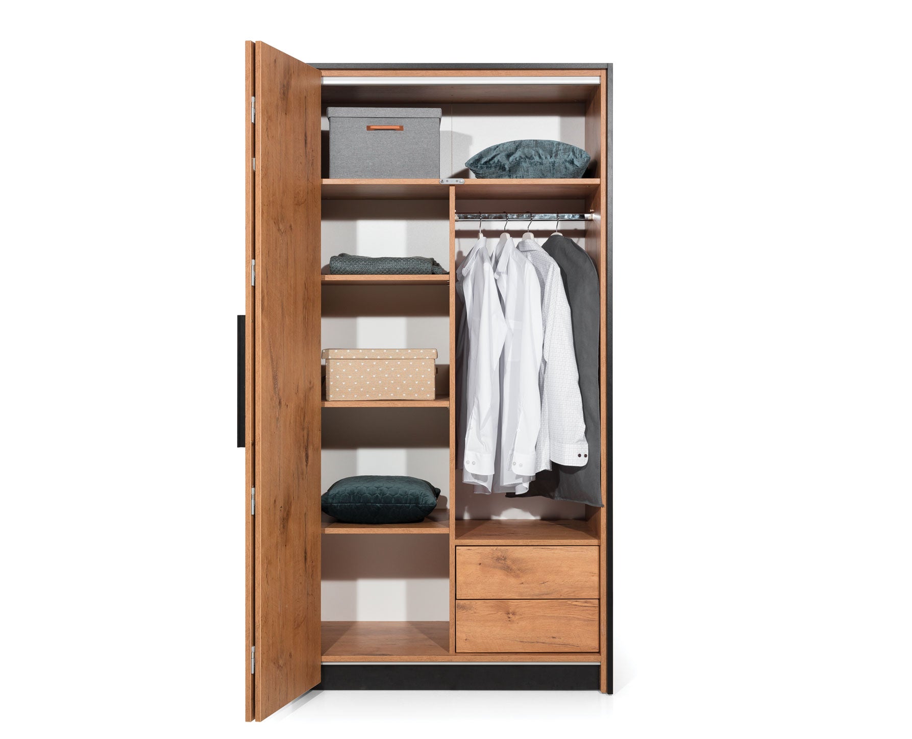NE Loft 2-Door Wardrobe – 104 cm