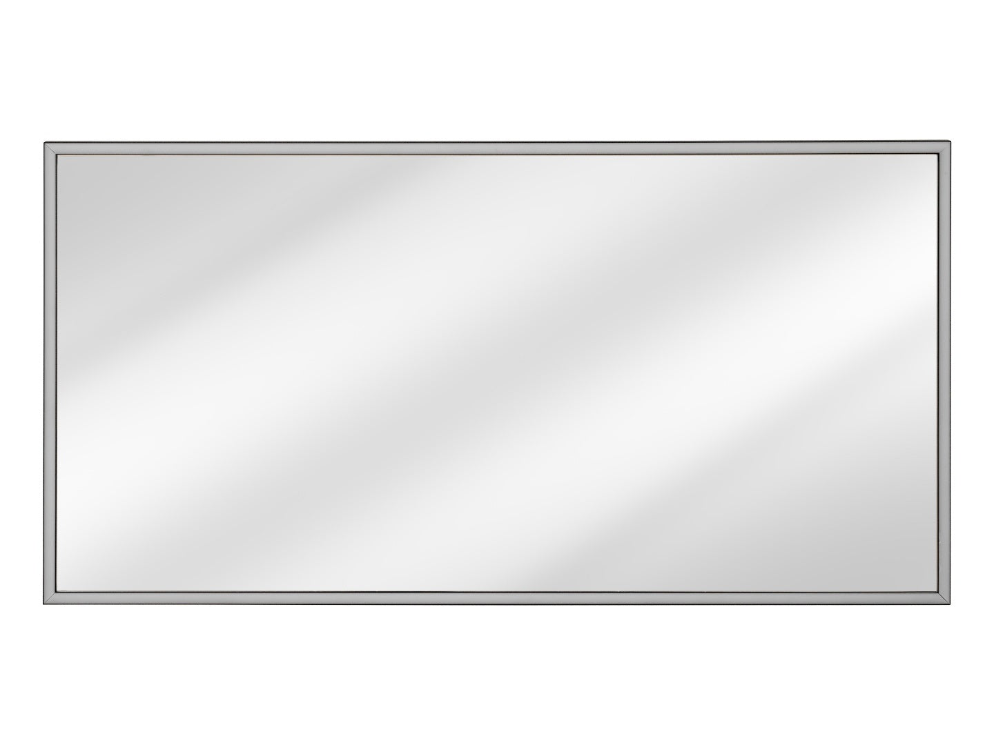 Alice Mirror LED 120 – Graphite, 68 x 123 cm