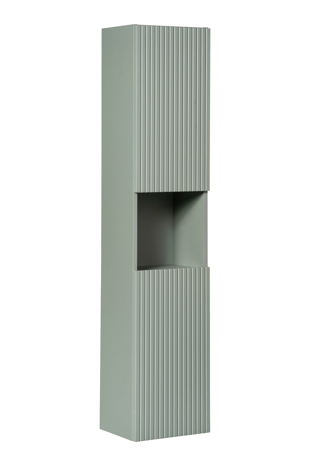Line Reed Tall Cabinet 2 Doors – Reed Green, 30 cm