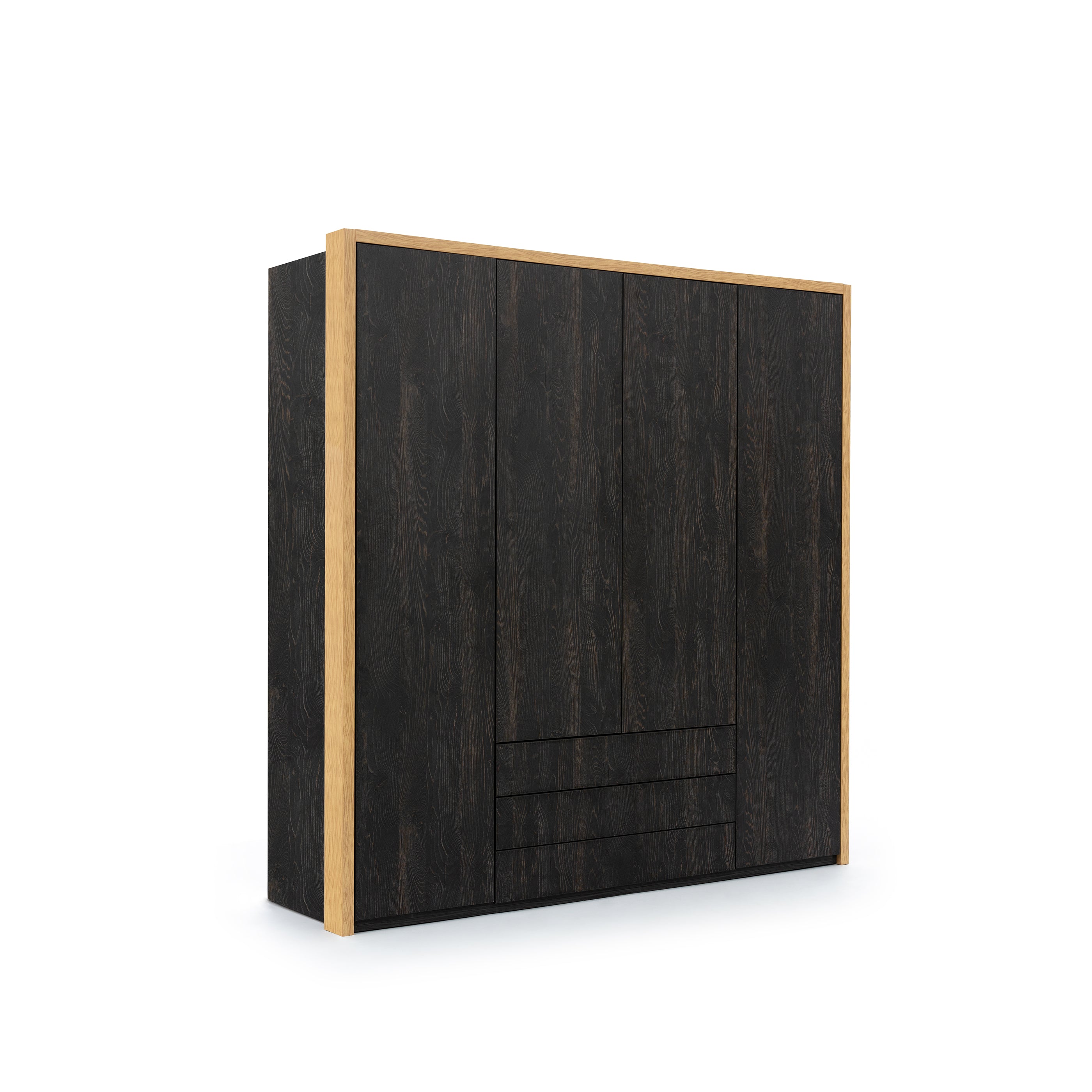 NE Modello – 4-Door Wardrobe with Drawers