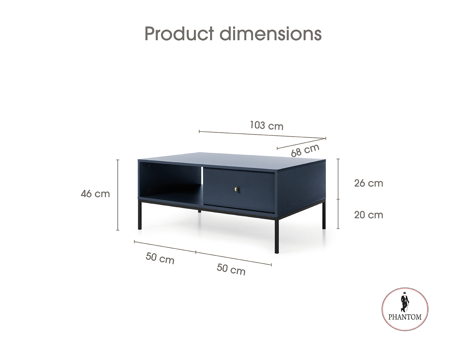 Mono Coffee Table Beige