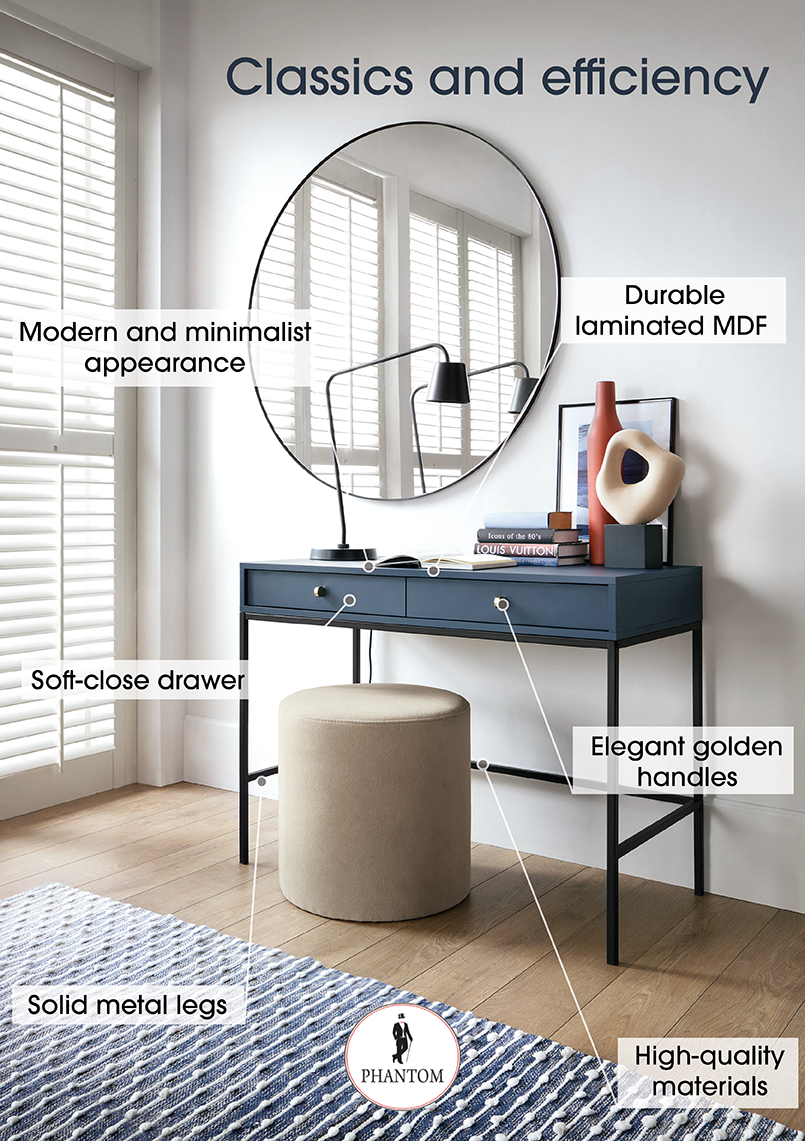 Mono Vanity Table Beige