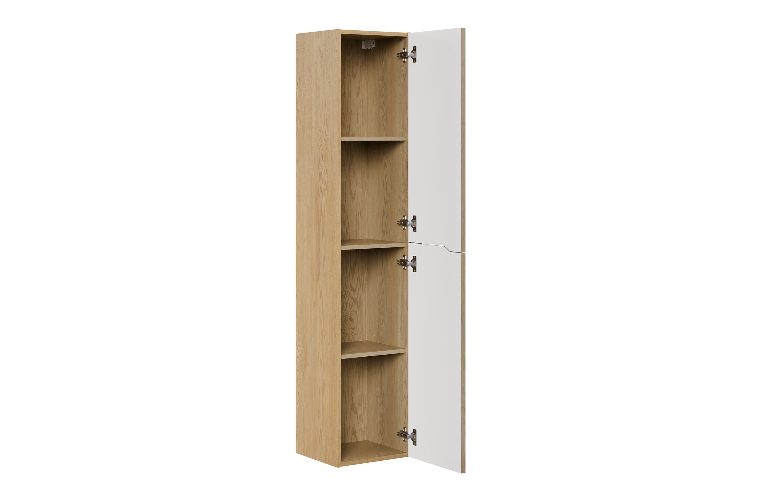 Nordic Cremona Tall Cabinet 2 Doors – Cremona Oak, 35x33.5x170 cm