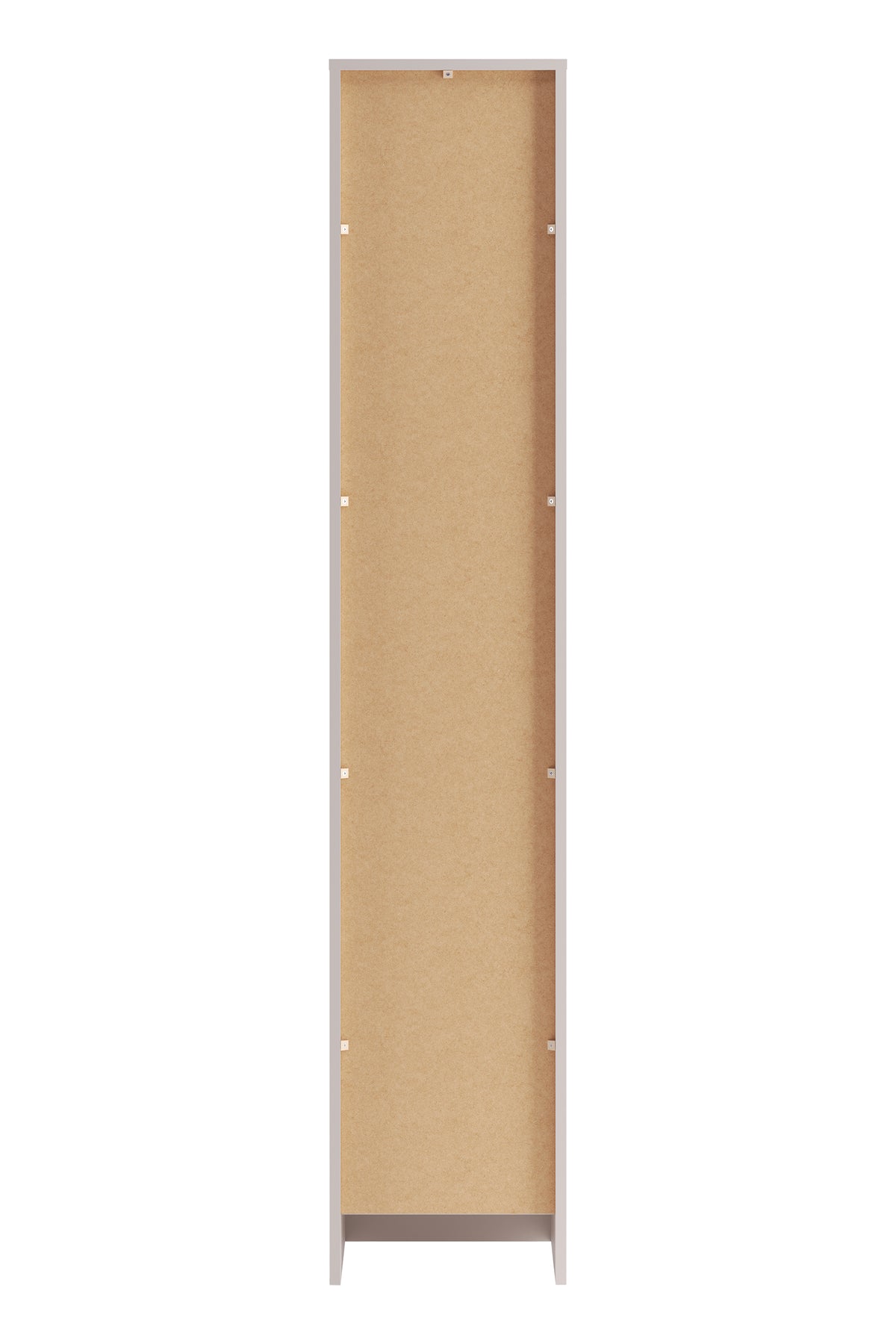Nova Cashmere Tall Cabinet with Laundry Basket – Cashmere Matt, 35 cm