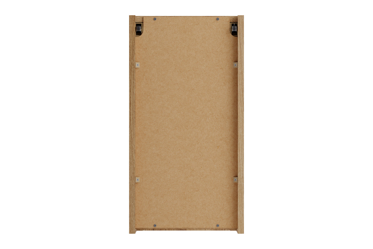 Nova Coast Evoke Wall Cabinet 1 Door – Coast Evoke Oak, 30 cm