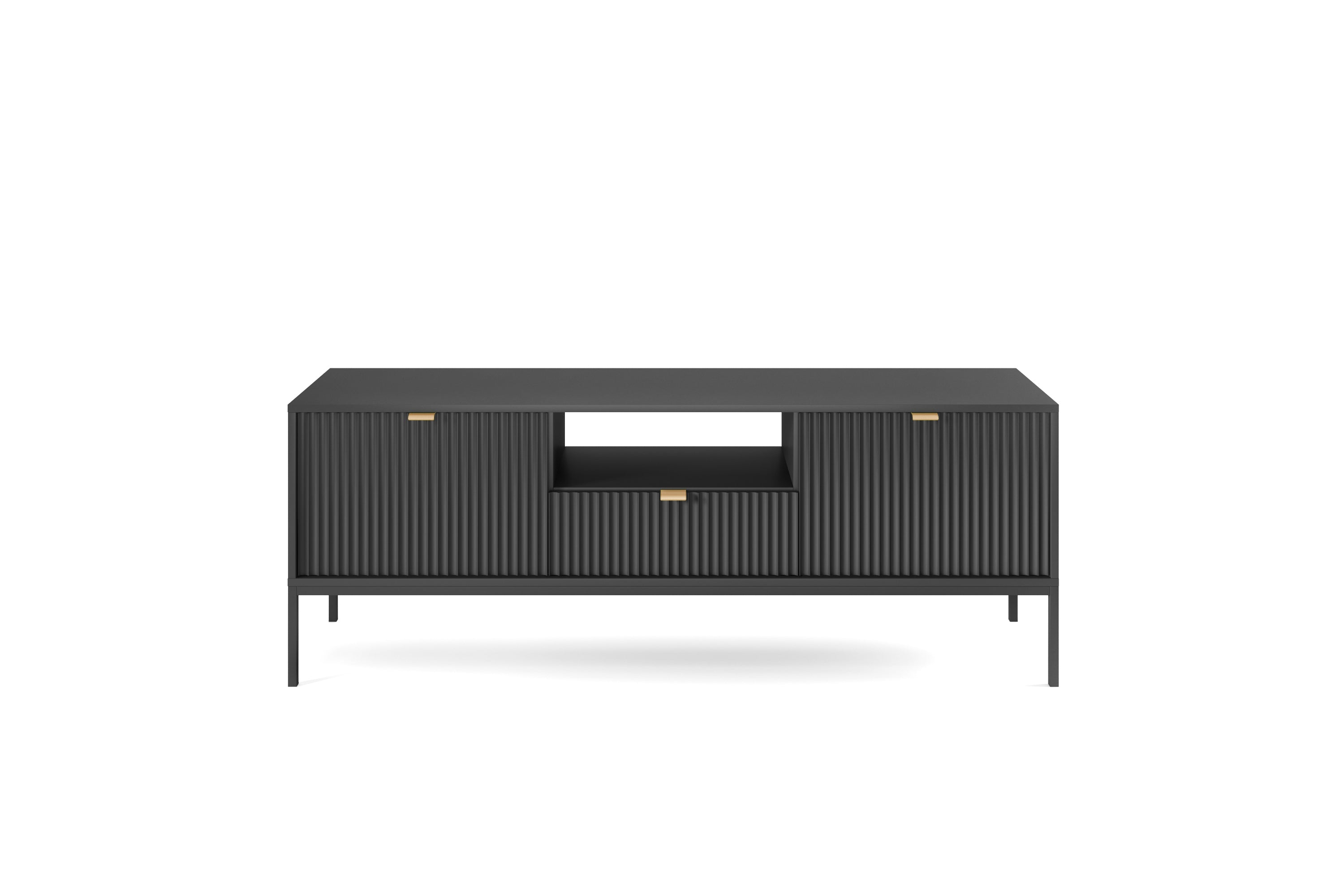 Nova TV STAND Black - Modern Design and Versatile Style in a Sleek TV Cabinet