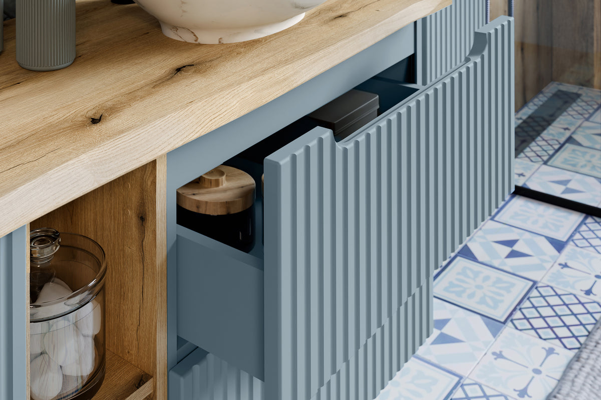 Nova Denim Vanity Unit Set 60 / 100 / 140 cm – Configure Your Bathroom