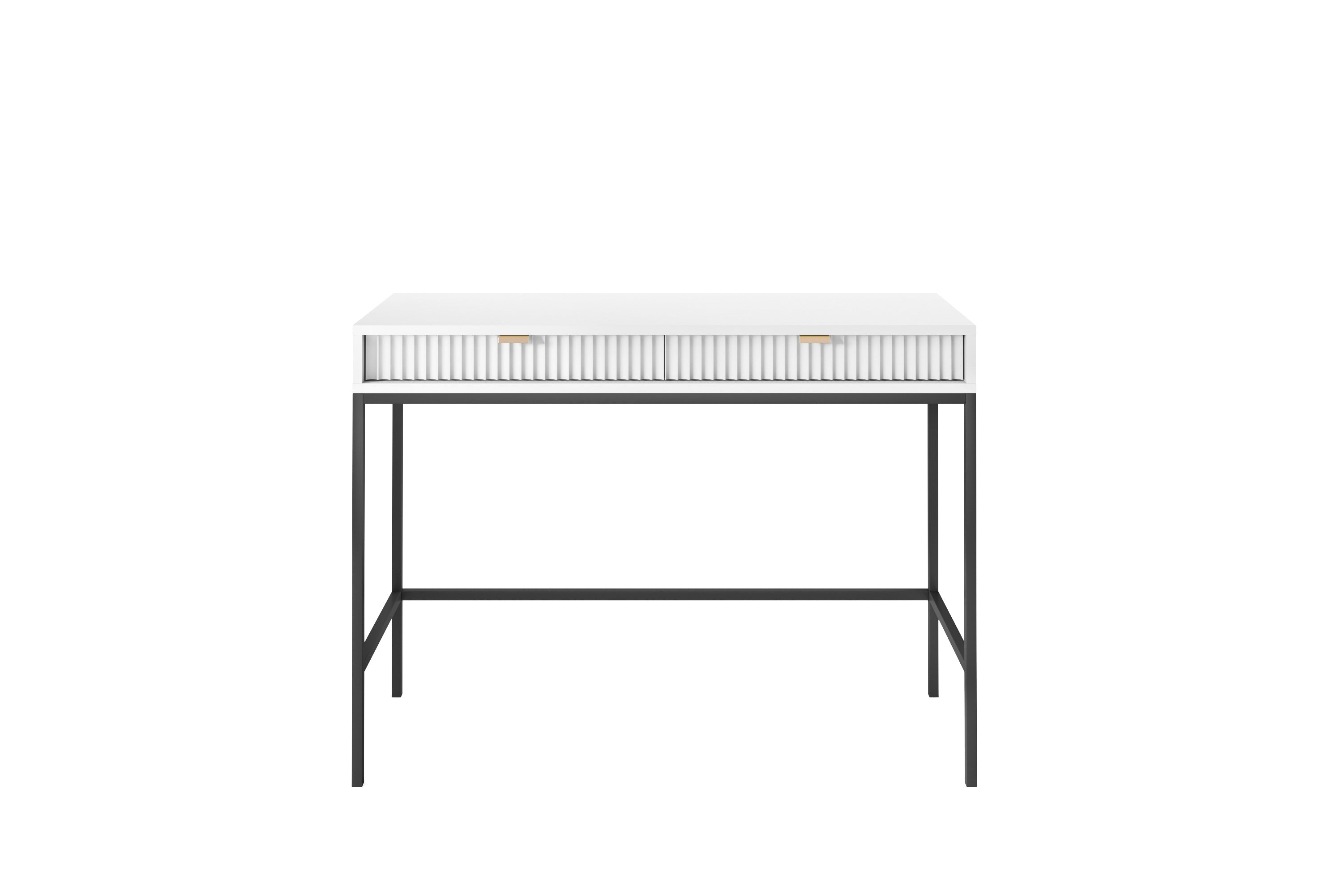 Nova Vanity Table White - A Fusion of Modern Elegance and Practical Storage